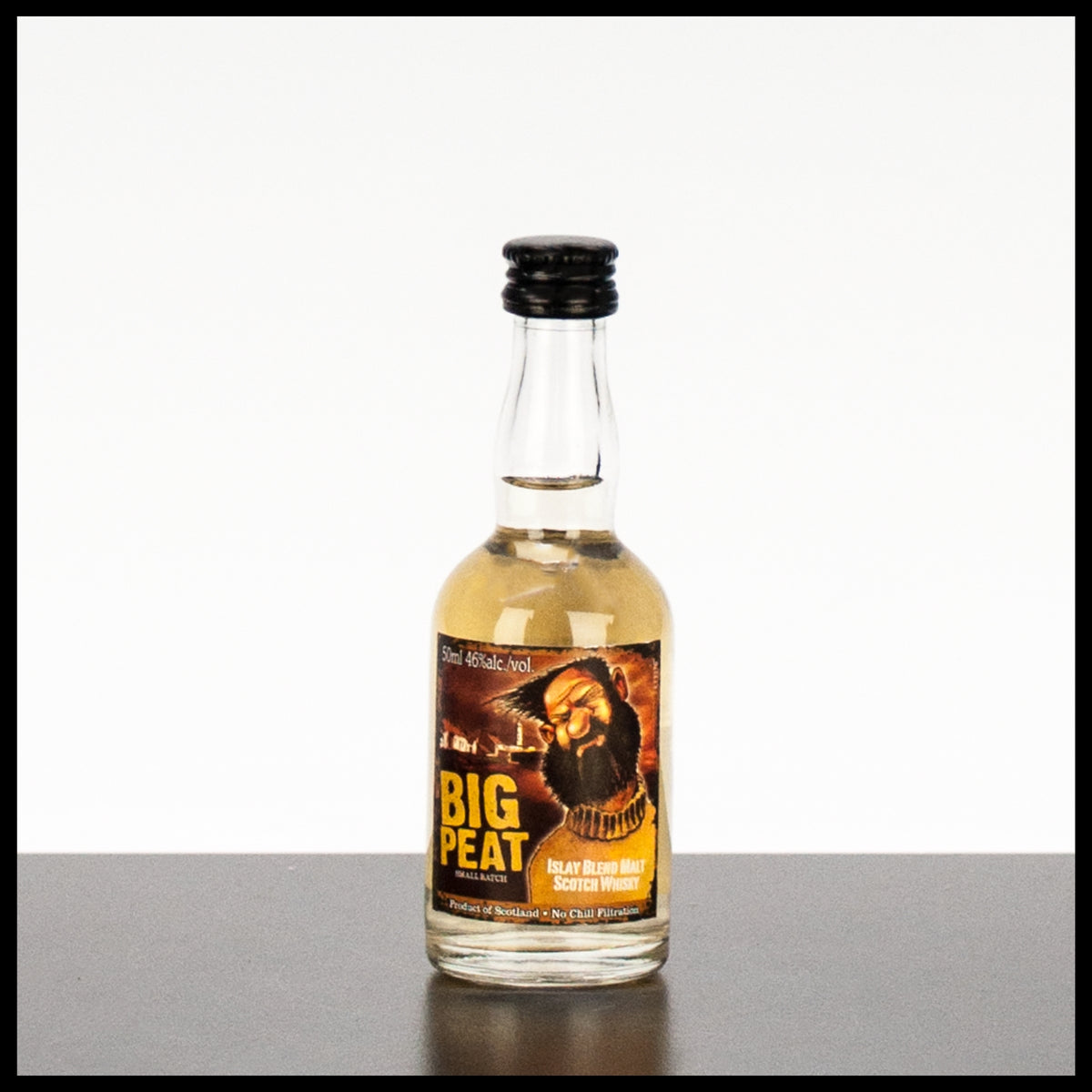 Big Peat Islay Blended Malt Whisky 0,05L - 46% Vol. - Trinklusiv