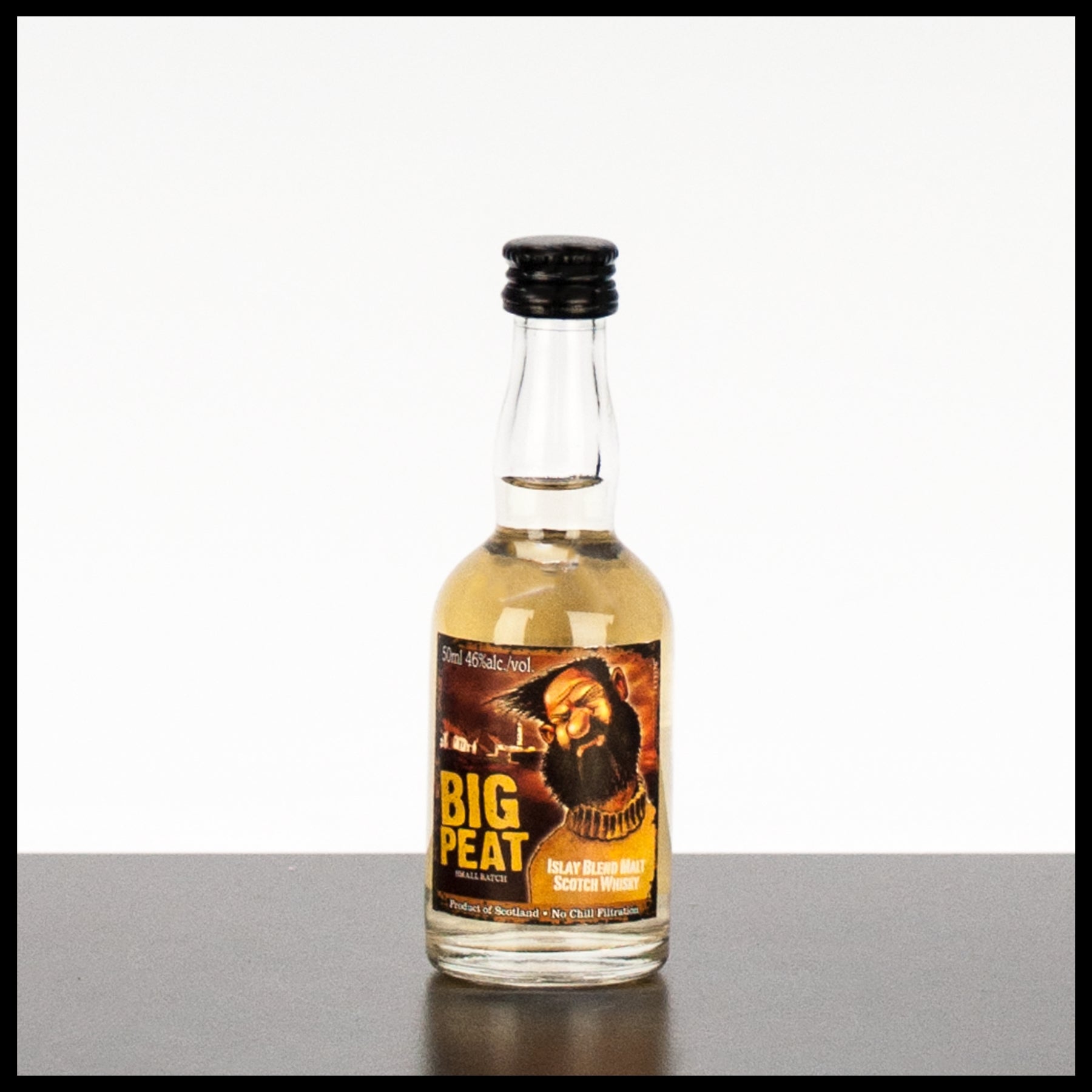 Big Peat Islay Blended Malt Whisky 0,05L - 46% Vol. - Trinklusiv