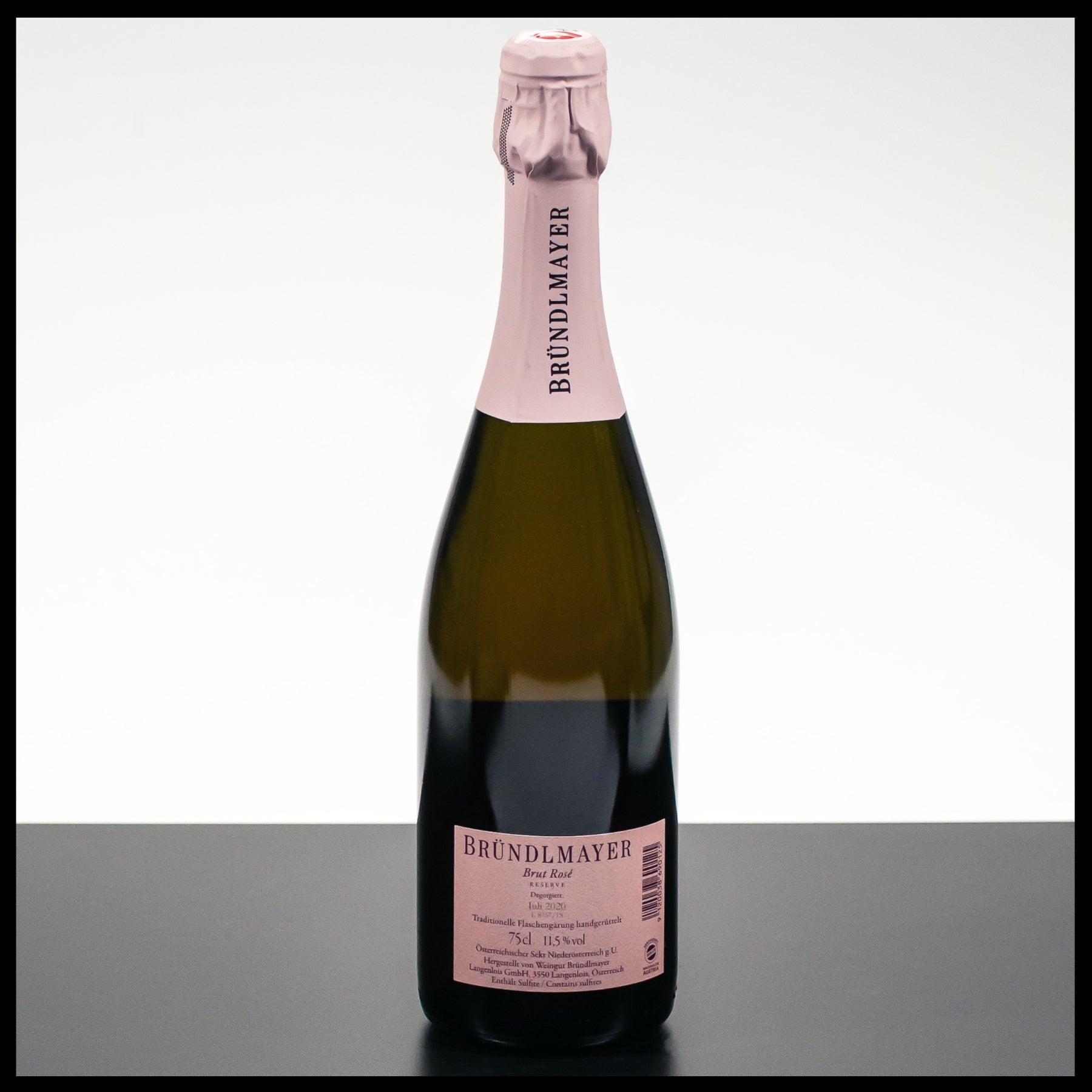 Bründlmayer Brut Rosé Sekt 0,75L - 11,5% - Trinklusiv