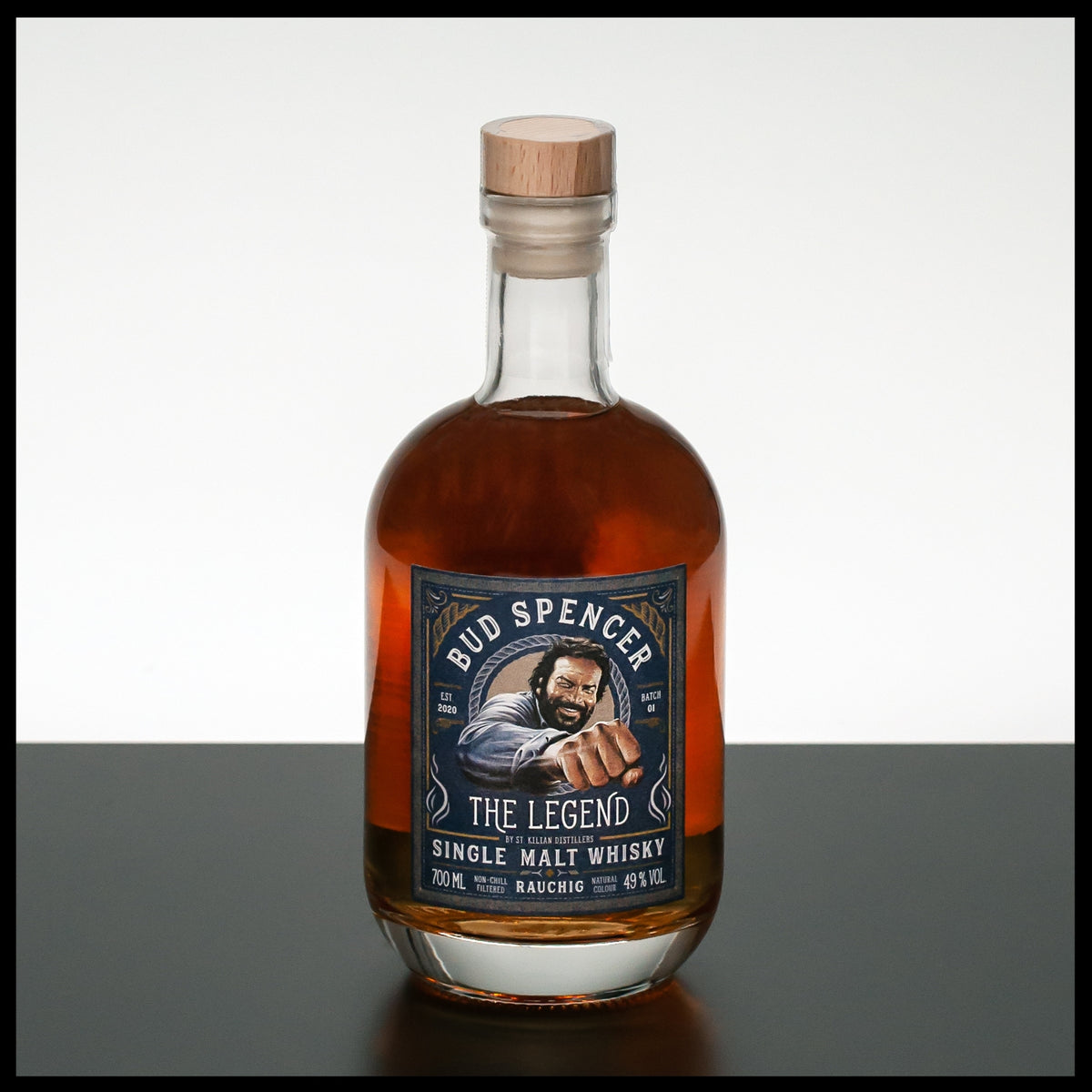 Bud Spencer The Legend Single Malt Whisky Rauchig 0,7L - 49% - Trinklusiv