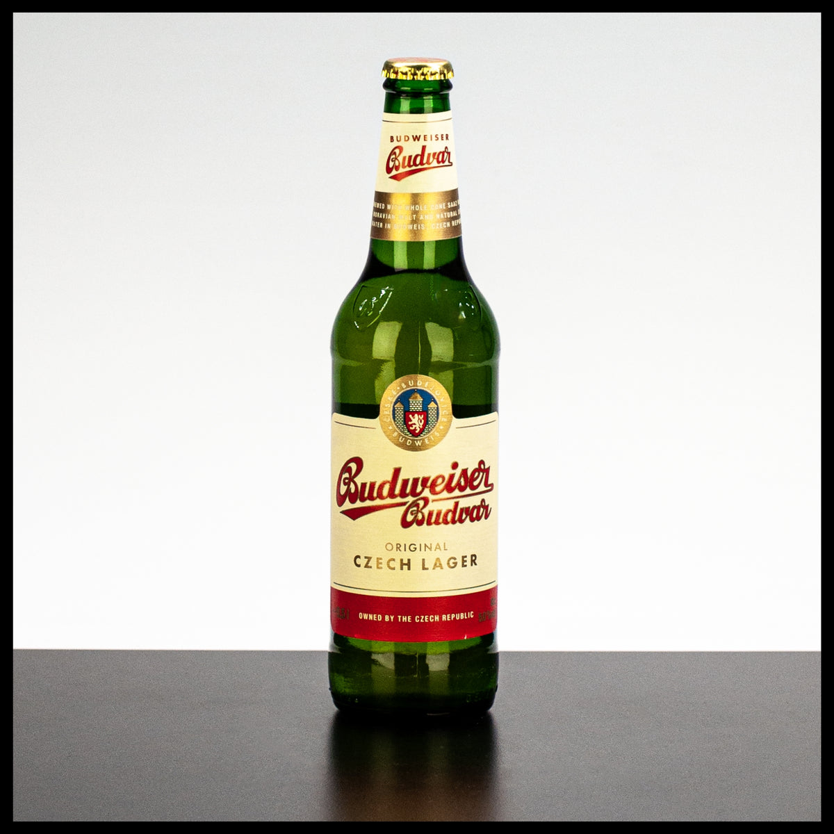 Budweiser Budvar Original Czech Lagerbier 0,5L - 5% Vol. - Trinklusiv