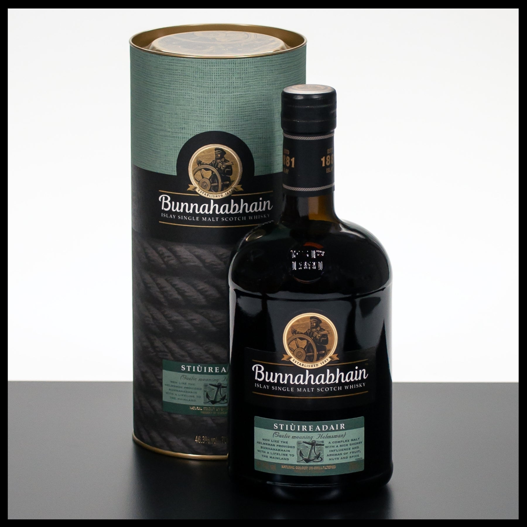 Bunnahabhain Stiuireadair 0,7L - 46,3% - Trinklusiv