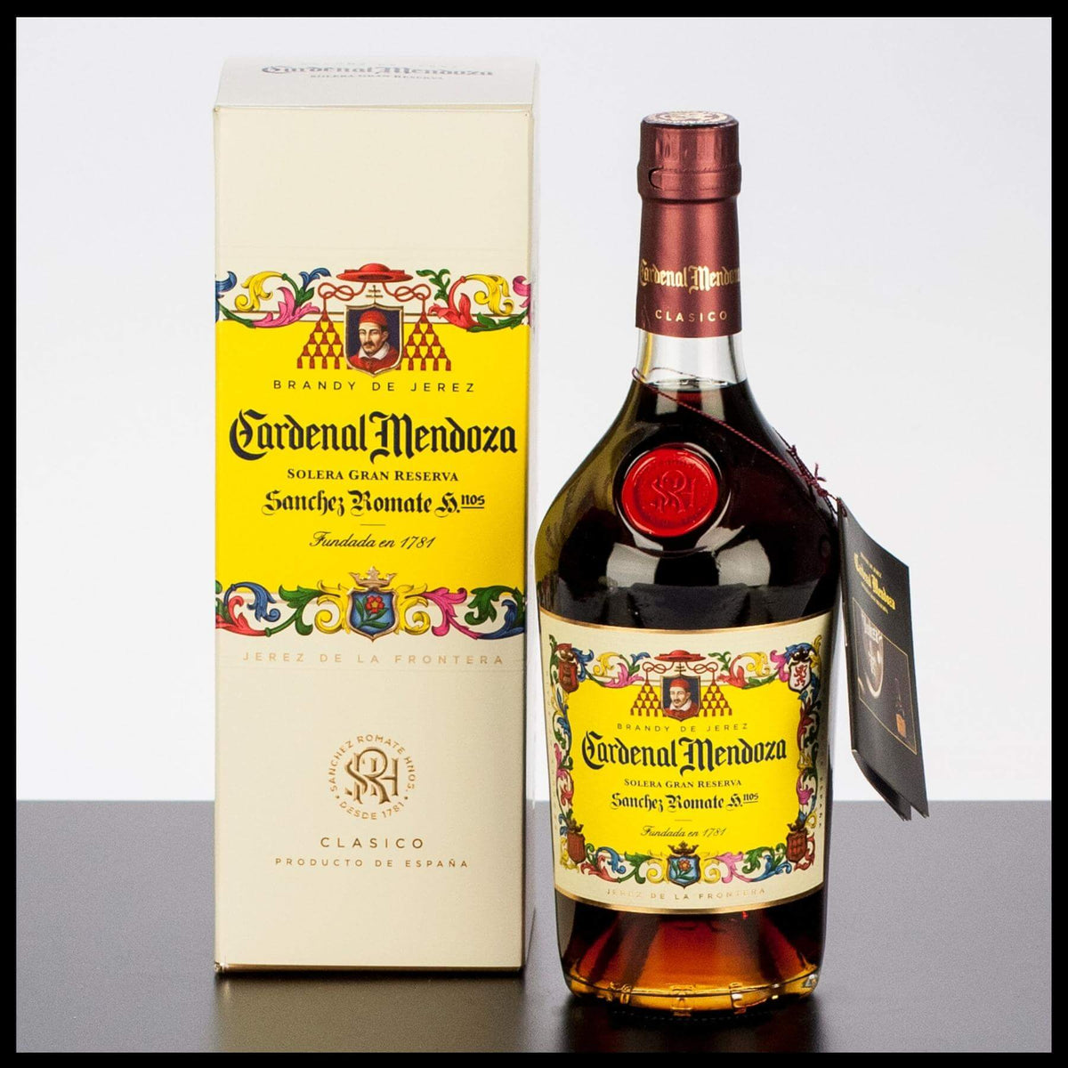 Cardenal Mendoza Solera Gran Reserva Brandy 0,7L - 40% Vol. - Trinklusiv
