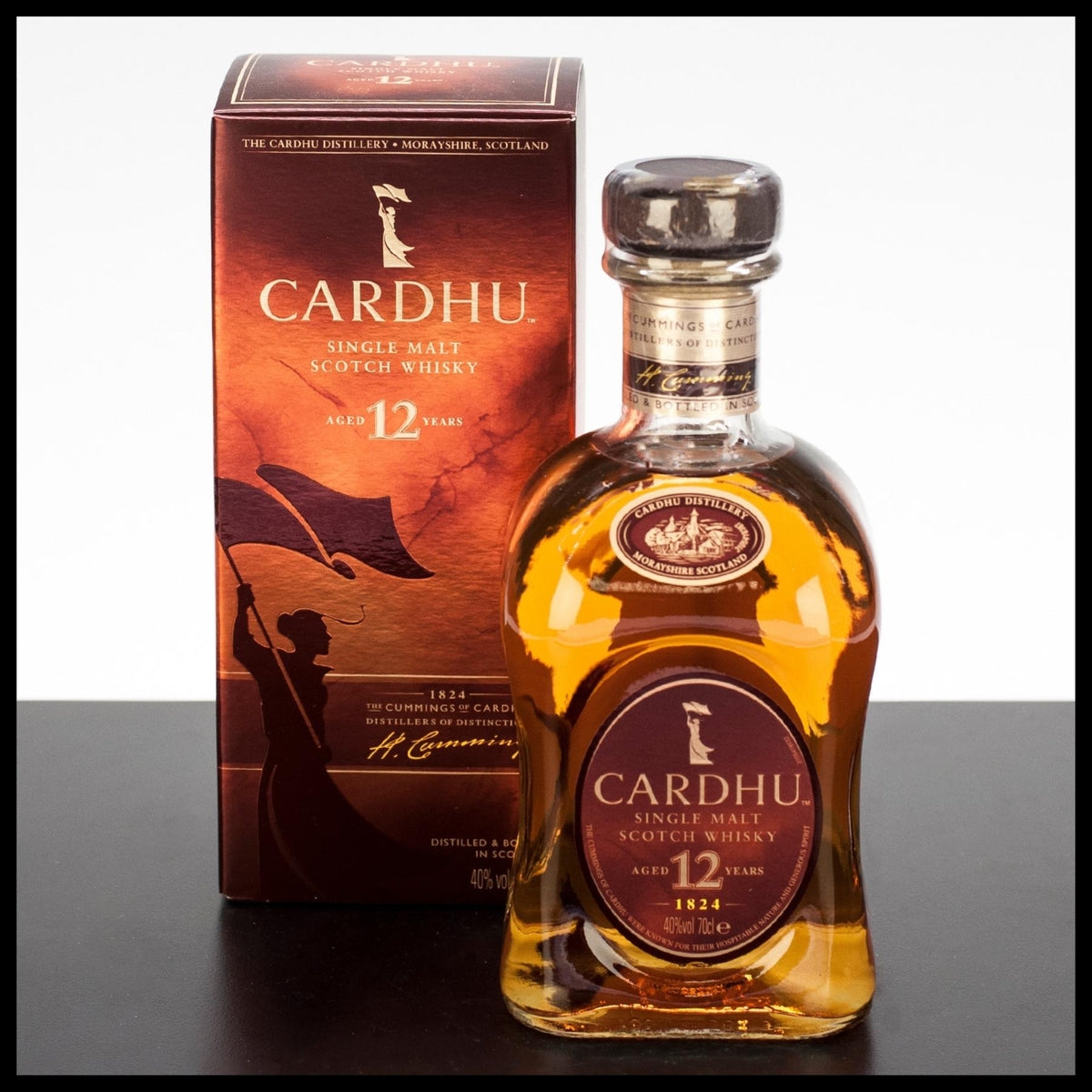 Cardhu 12 YO Single Malt Whisky 0,7L - 40% Vol. - Trinklusiv