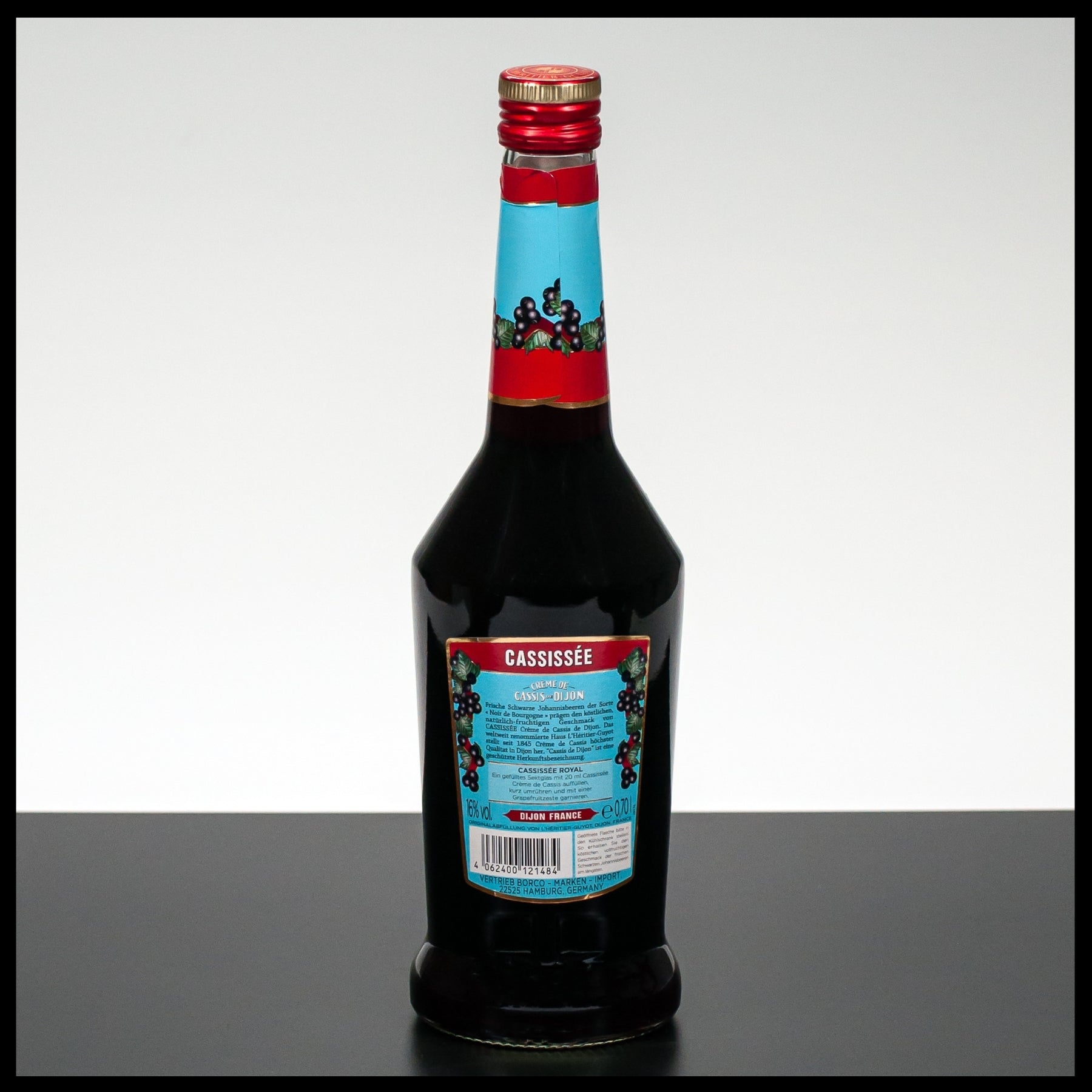 Cassissee Creme de Cassis de Dijon 0,7L - 16% Vol. - Trinklusiv