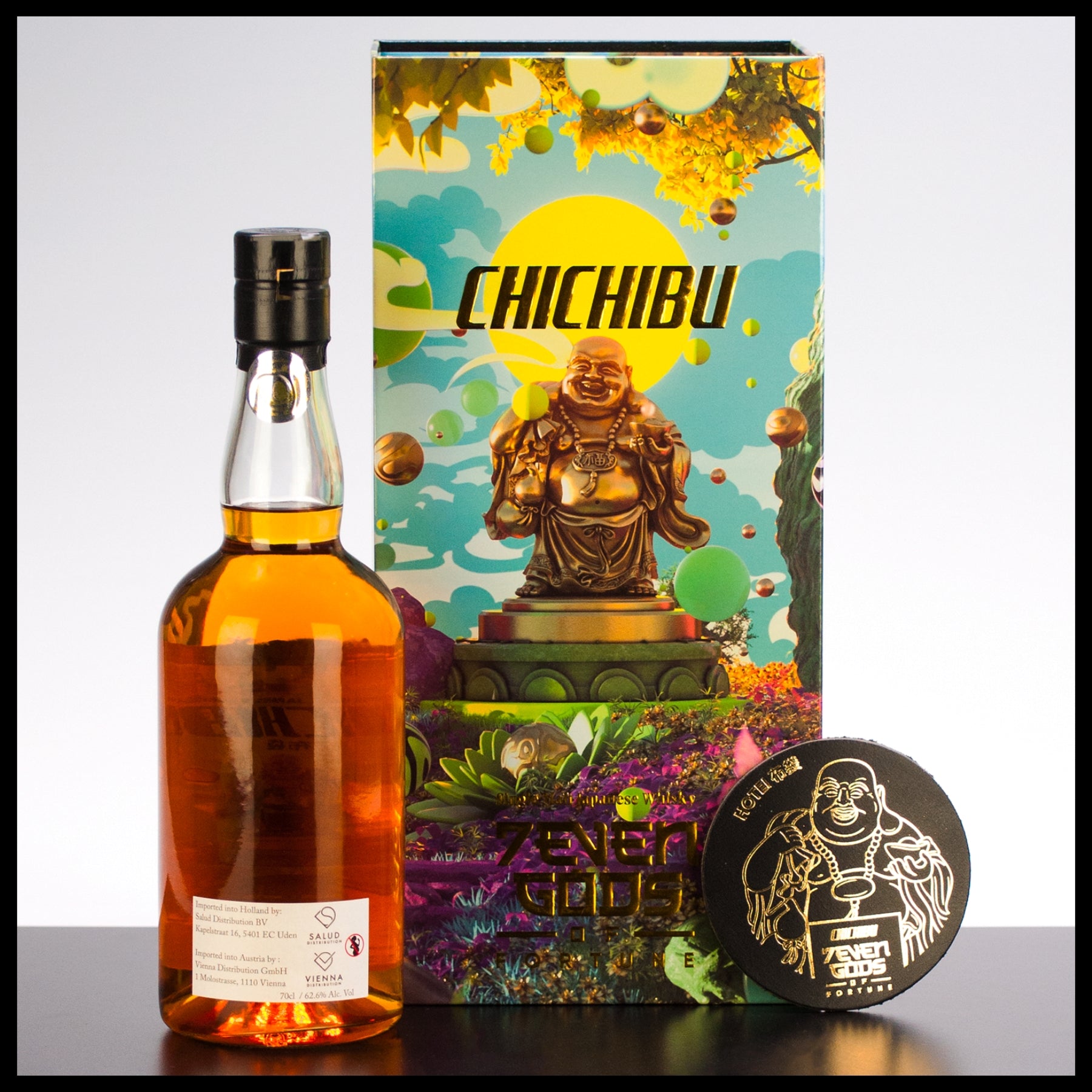 Chichibu 7EVEN Gods of Fortune Edition 2 Hotei 0,7L - 62,6% Vol. - Trinklusiv