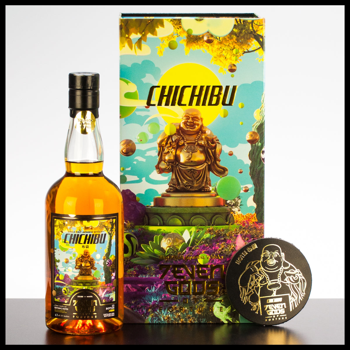 Chichibu 7EVEN Gods of Fortune Edition 2 Hotei 0,7L - 62,6% Vol. - Trinklusiv