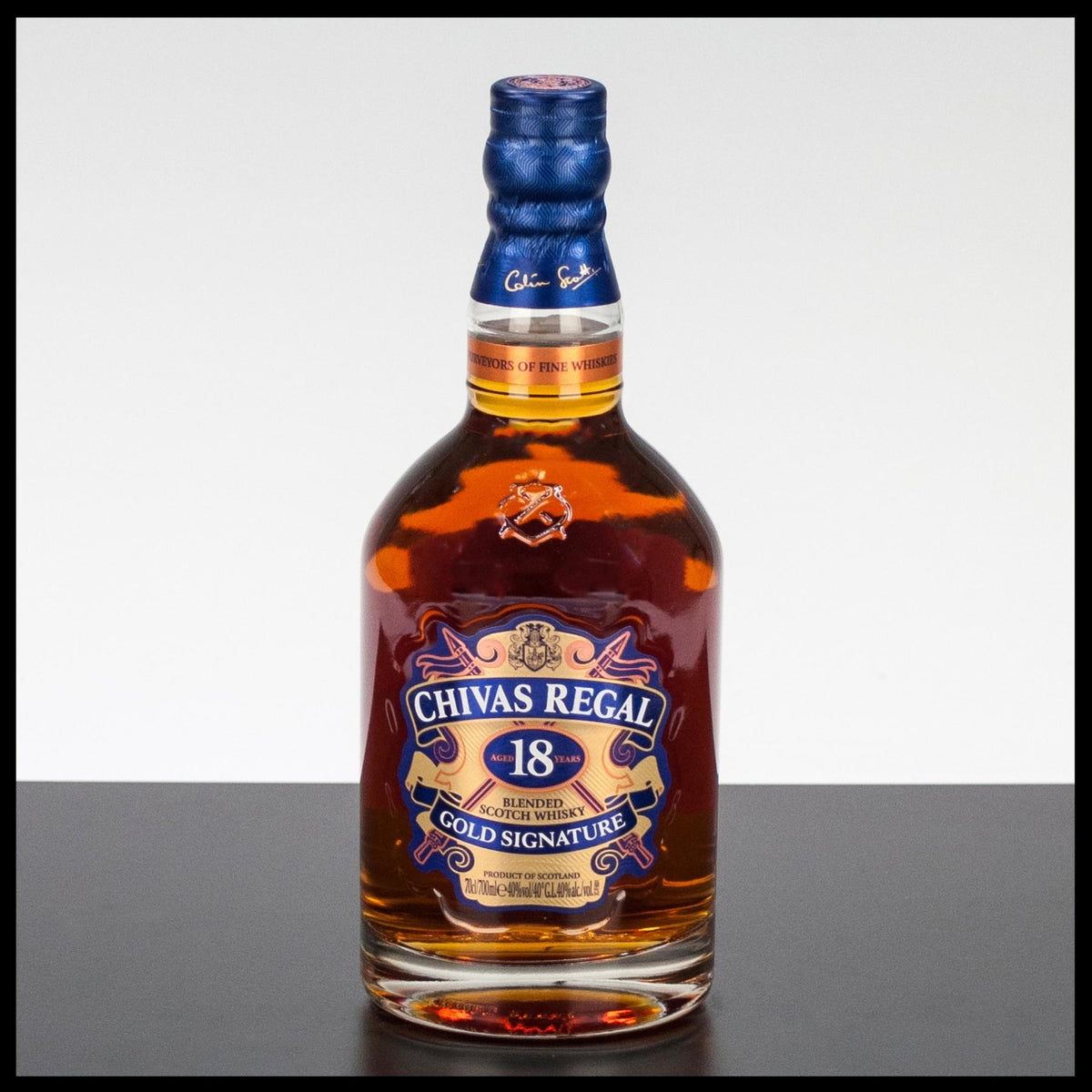 Chivas Regal 18 YO Gold Signature Blended Whisky 0,7L - 40% Vol. - Trinklusiv