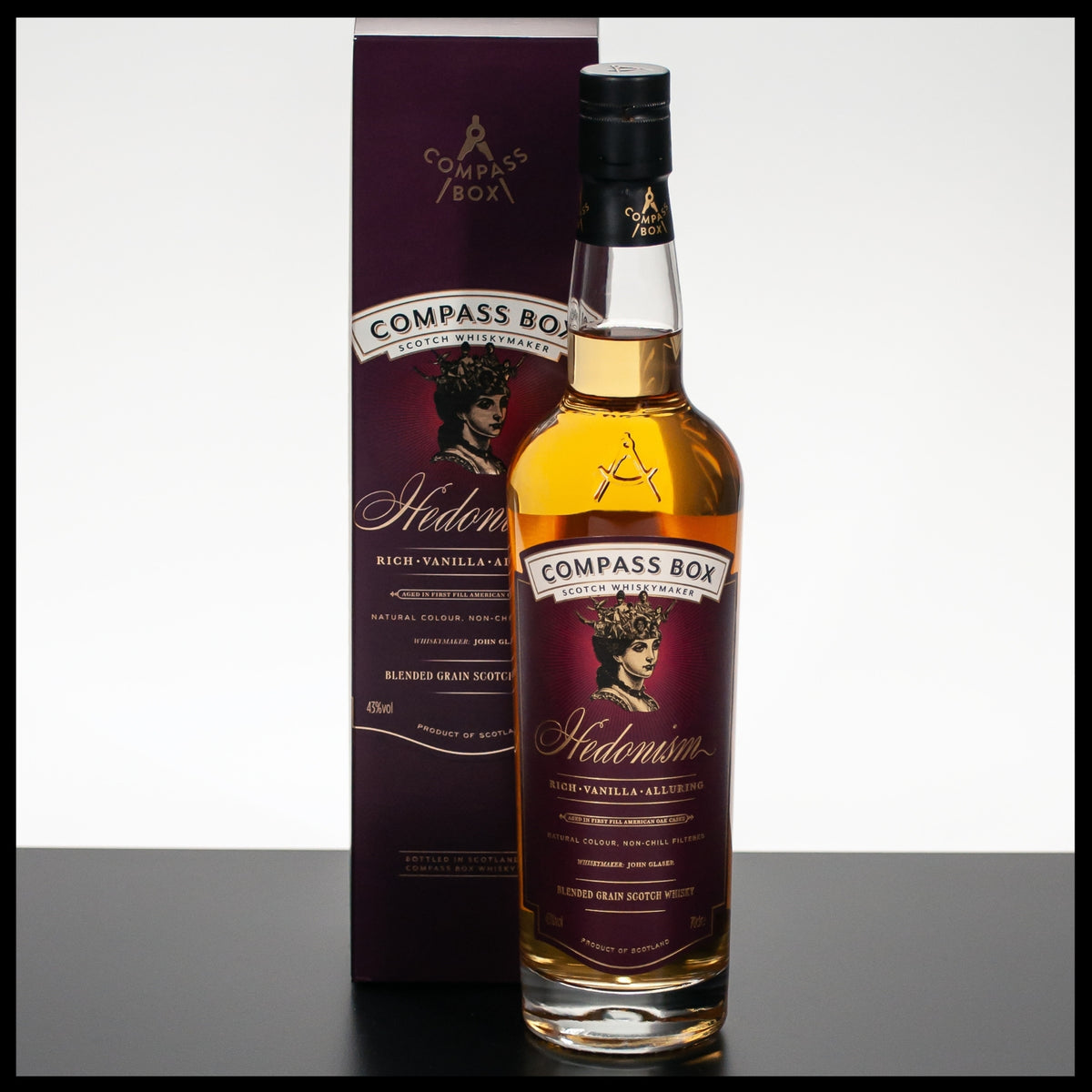 Compass Box Hedonism 0,7L - 43% - Trinklusiv