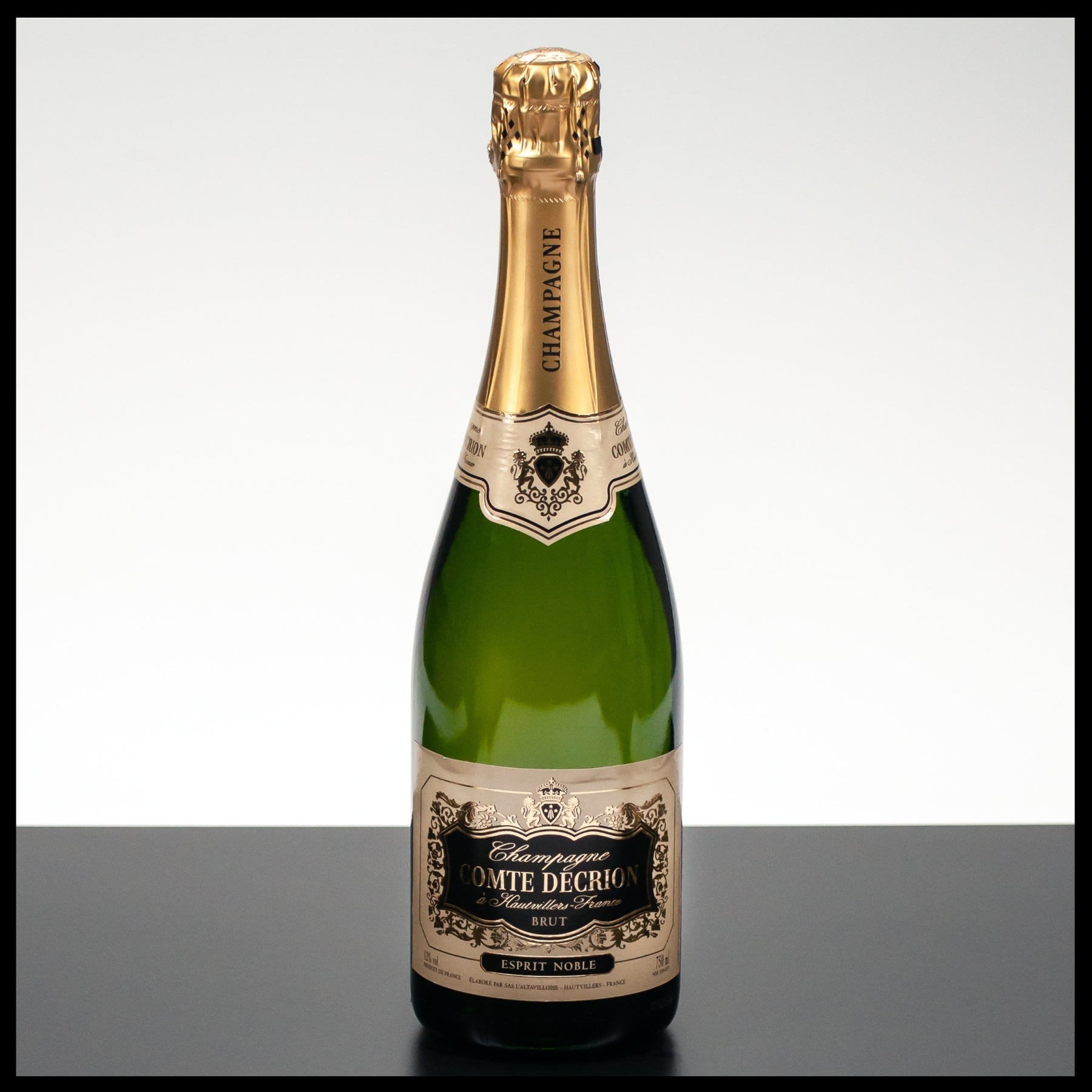 Comte Decrion Esprit Noble Champagner 0,75L - 12% - Trinklusiv
