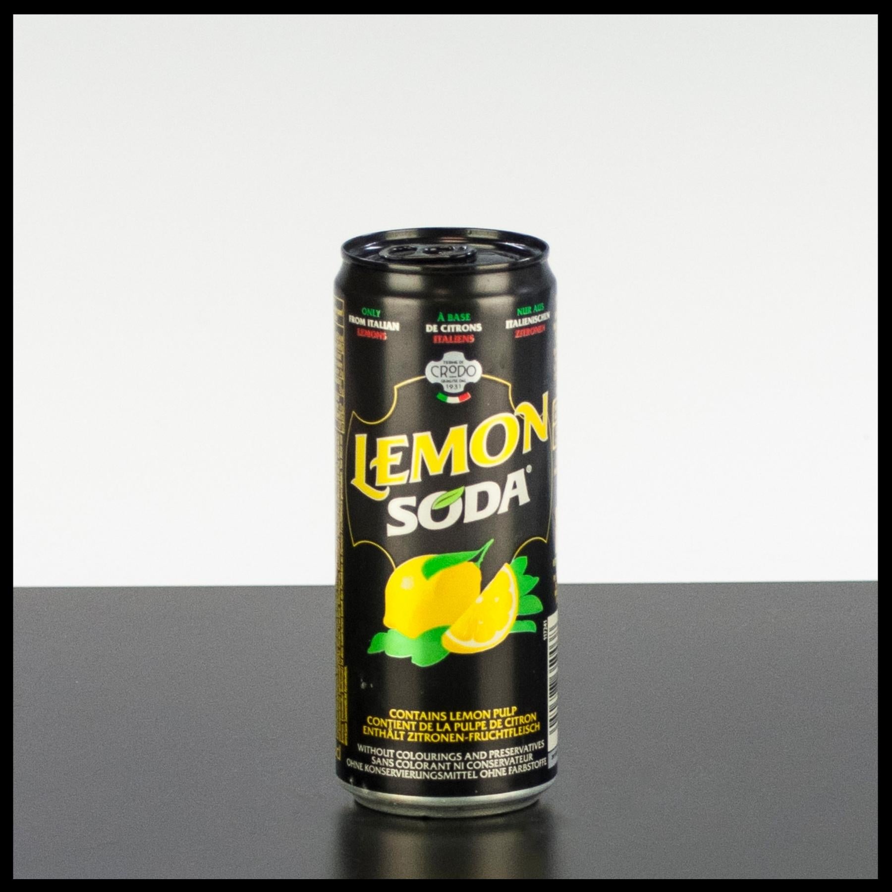 Crodo Lemon Soda 0,33L - Trinklusiv