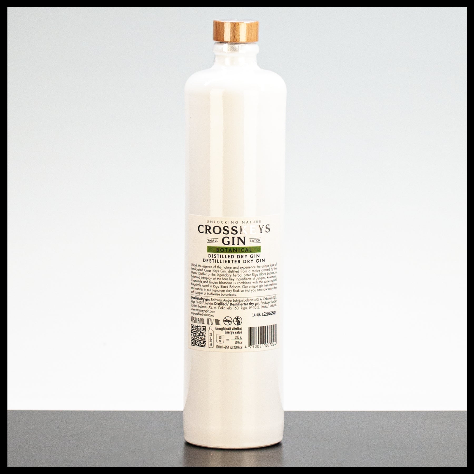 Cross Keys Small Batch Botanical Gin 0,7L - 41% Vol. - Trinklusiv
