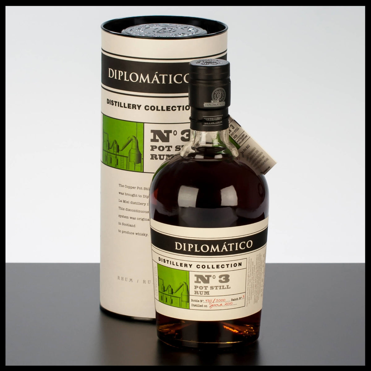 Diplomatico Rum Distillery Collection No. 3 0,7L - 47% Vol. - Trinklusiv