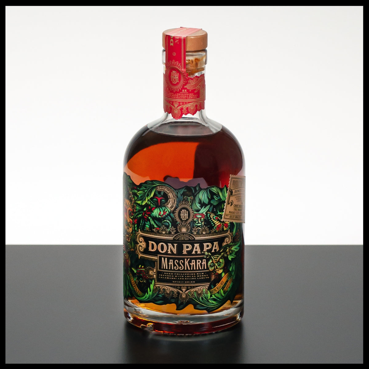 Don Papa Masskara Rum 0,7L - 40% - Trinklusiv