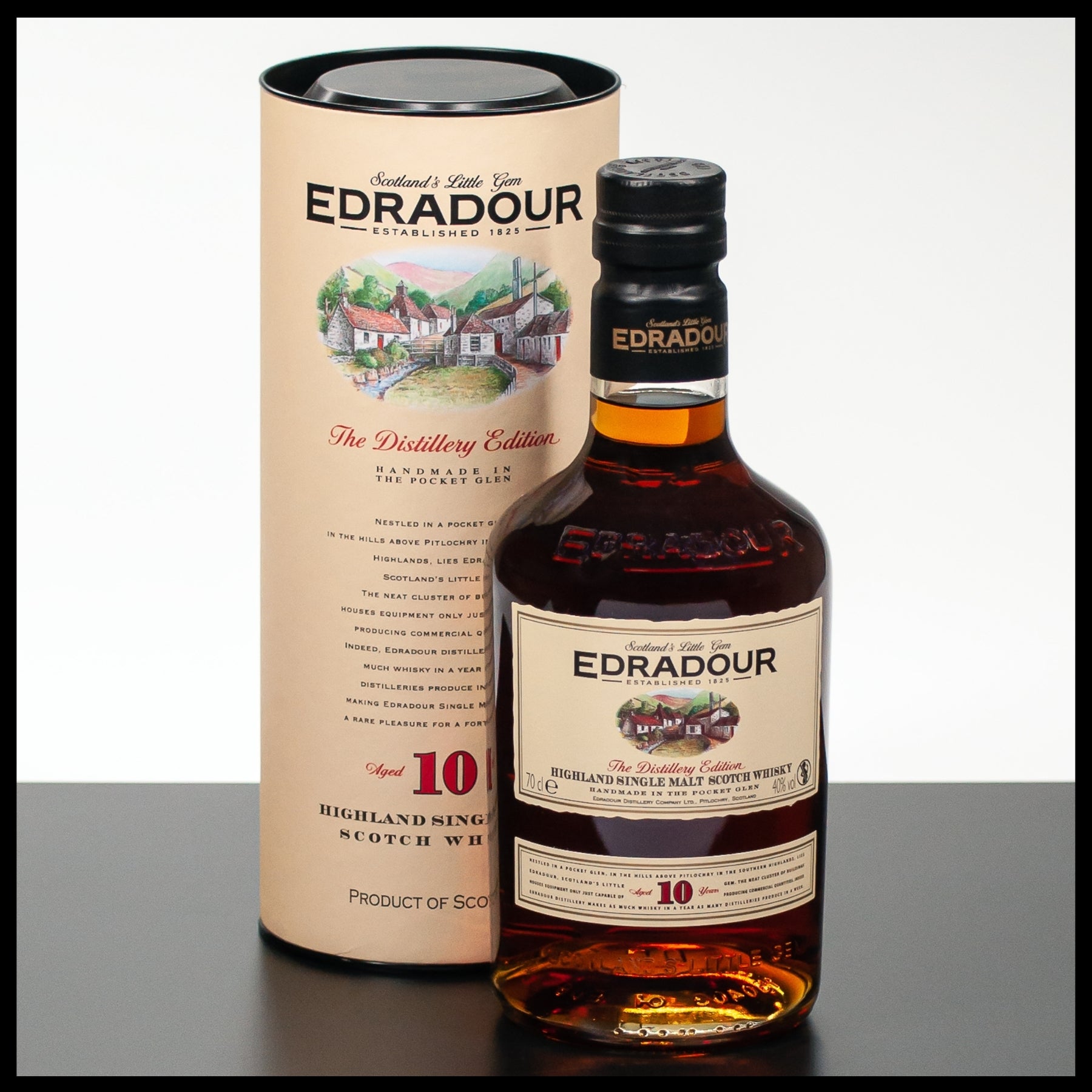 Edradour 10 YO 0,7L Single Whisky Malt 40% | - Vol