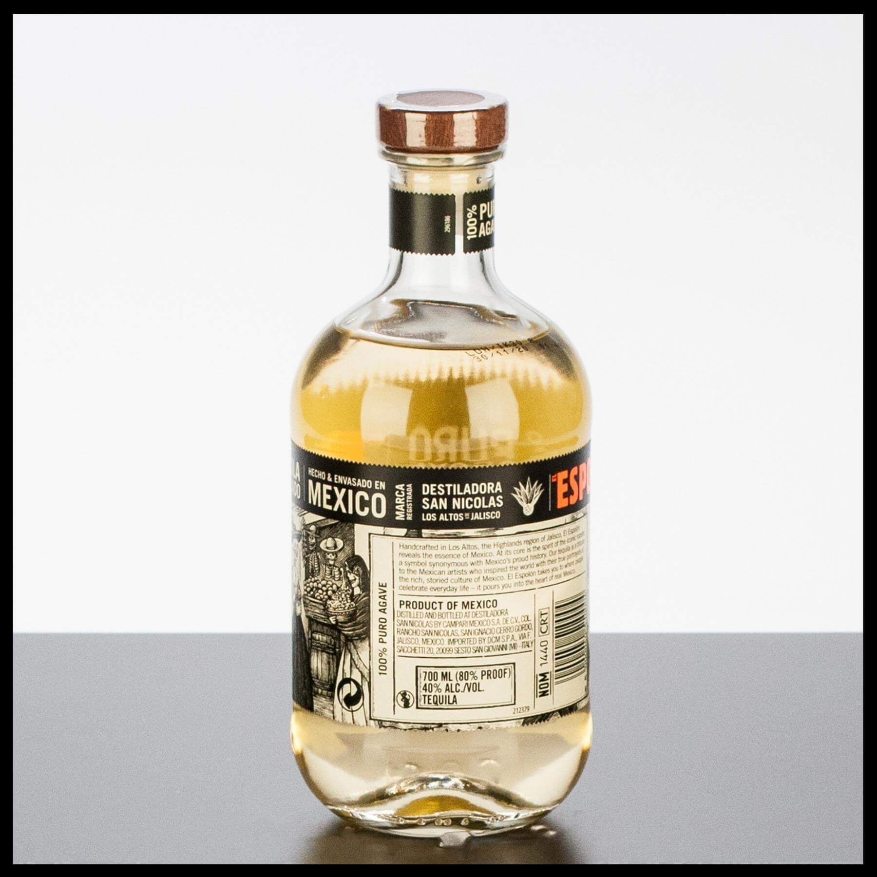 Espolón Tequila Reposado 0,7L - 40% Vol. - Trinklusiv