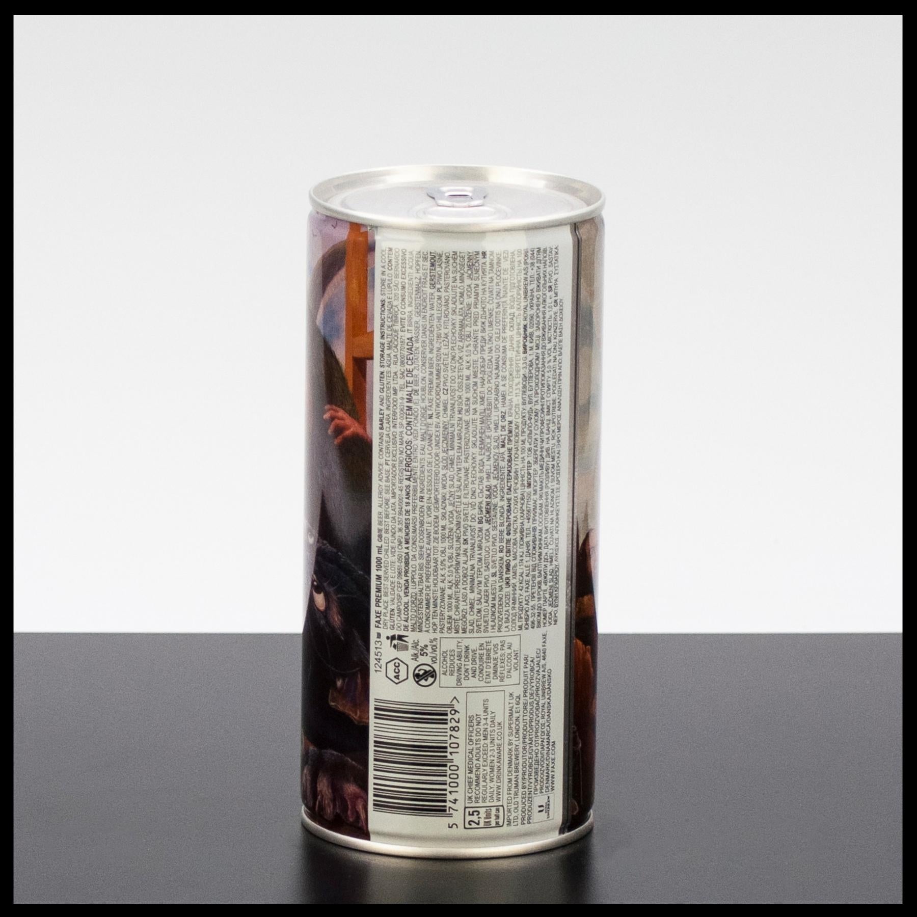 Faxe Premium Quality Lagerbier 1L - 5% Vol. - Trinklusiv