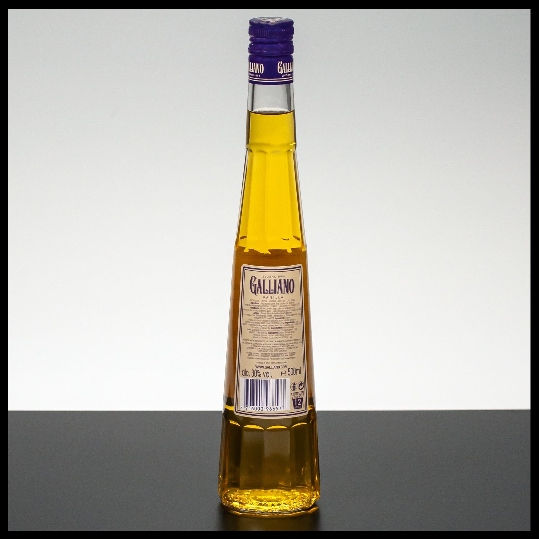 Galliano Vanilla Likör 0,5L - 30% Vol. - Trinklusiv