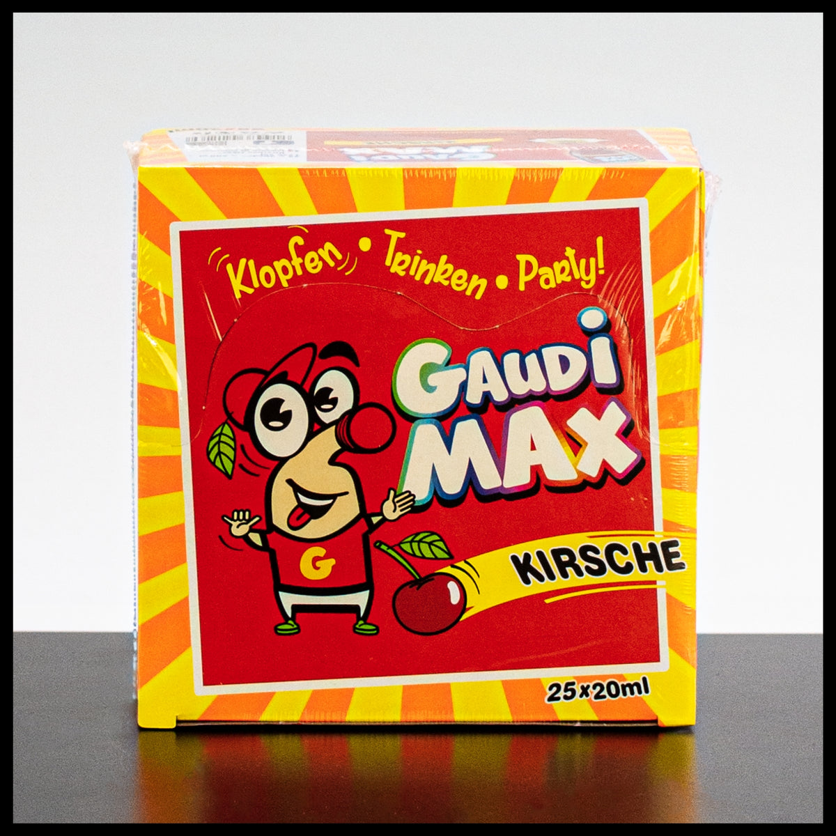 Gaudi Max Kirsche 25x 0,02L - 17% Vol. - Trinklusiv
