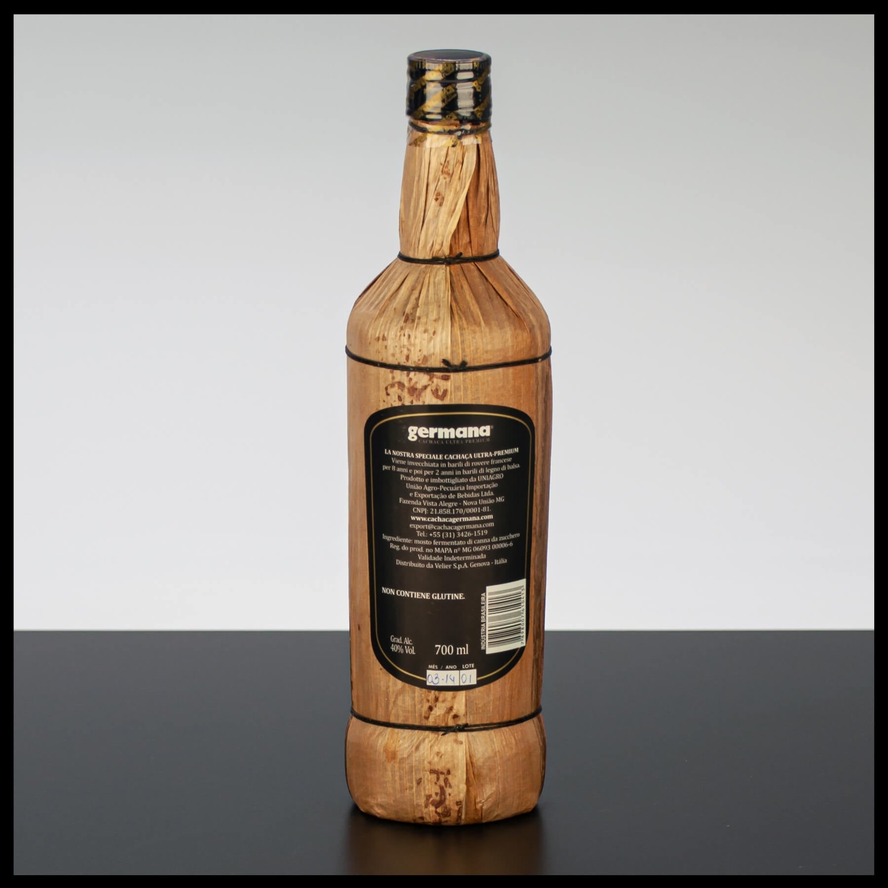 Germana Cachaca Heritage 10 YO 0,7L - 40% Vol. - Trinklusiv