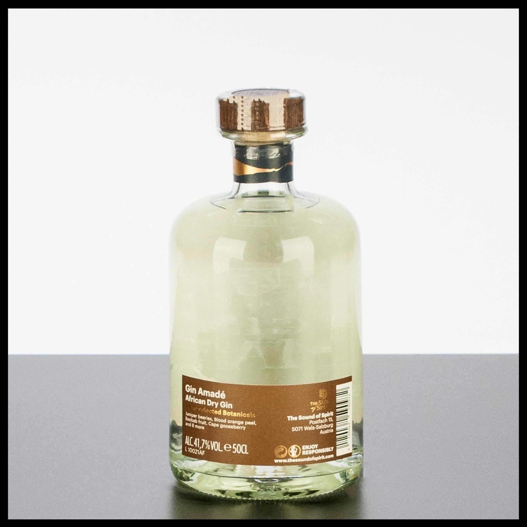Gin Amade African Dry Gin 0,5L - 41,7% Vol. - Trinklusiv