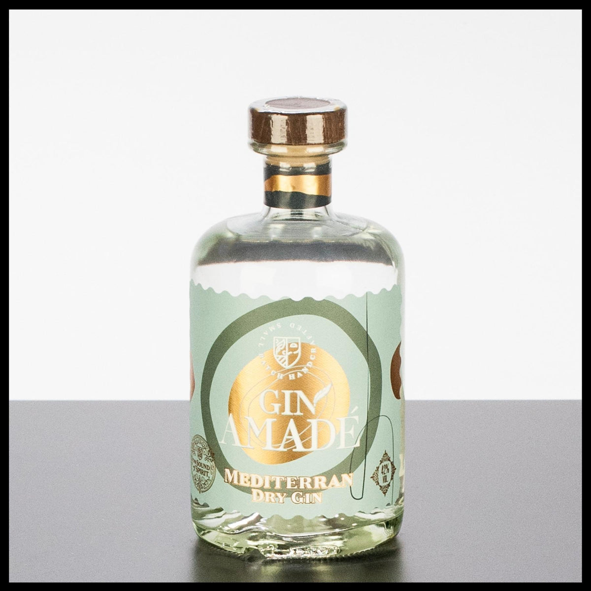 Gin Amade Mediterran Dry Gin 0,5L - 42% Vol. - Trinklusiv