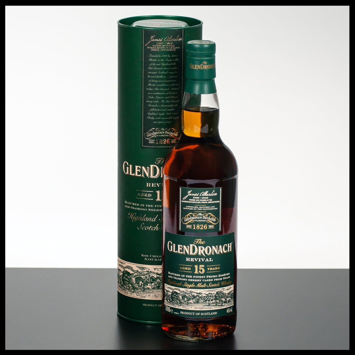 GlenDronach 15 YO Revival 0,7L - 46% Vol. - Trinklusiv