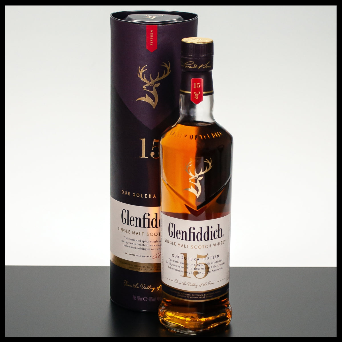 Glenfiddich 15 YO 0,7L - 40% - Trinklusiv