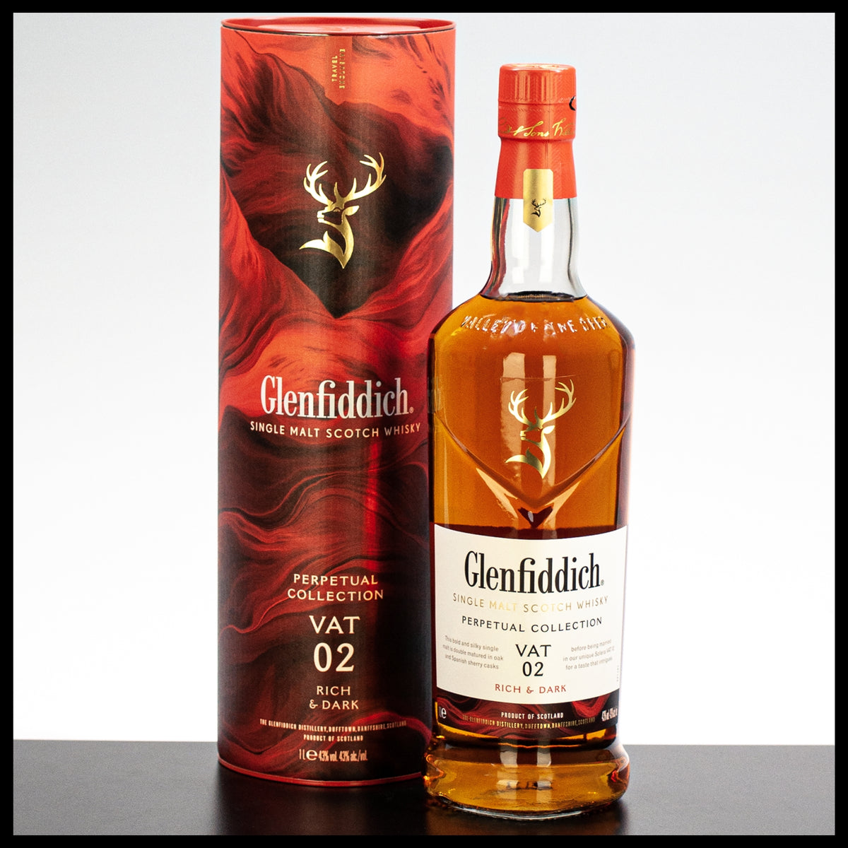 Glenfiddich Perpetual Collection VAT 02 "Rich & Dark" 1L - 43% Vol. - Trinklusiv