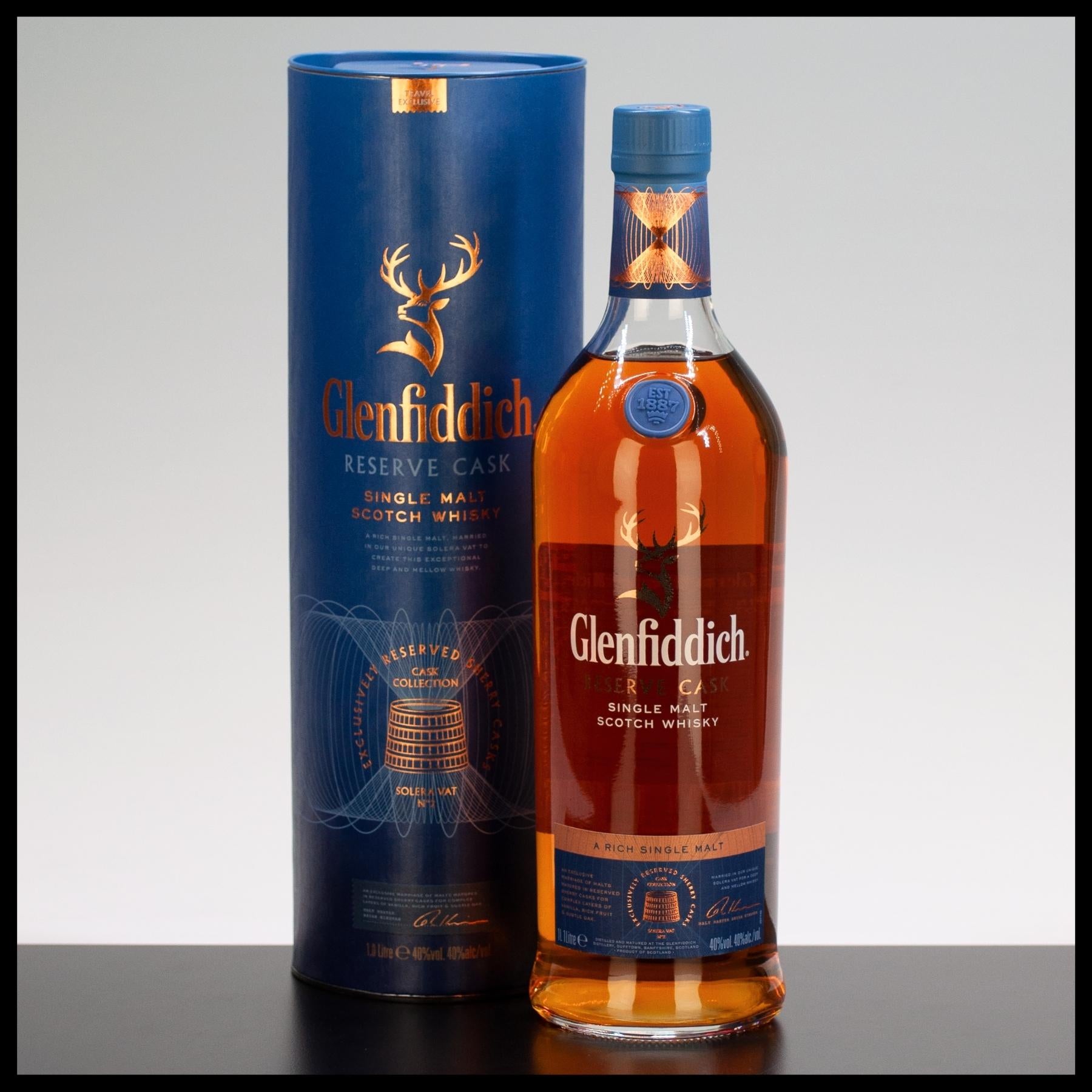 Glenfiddich Reserve Cask Single Malt Whisky 1L - 40% Vol