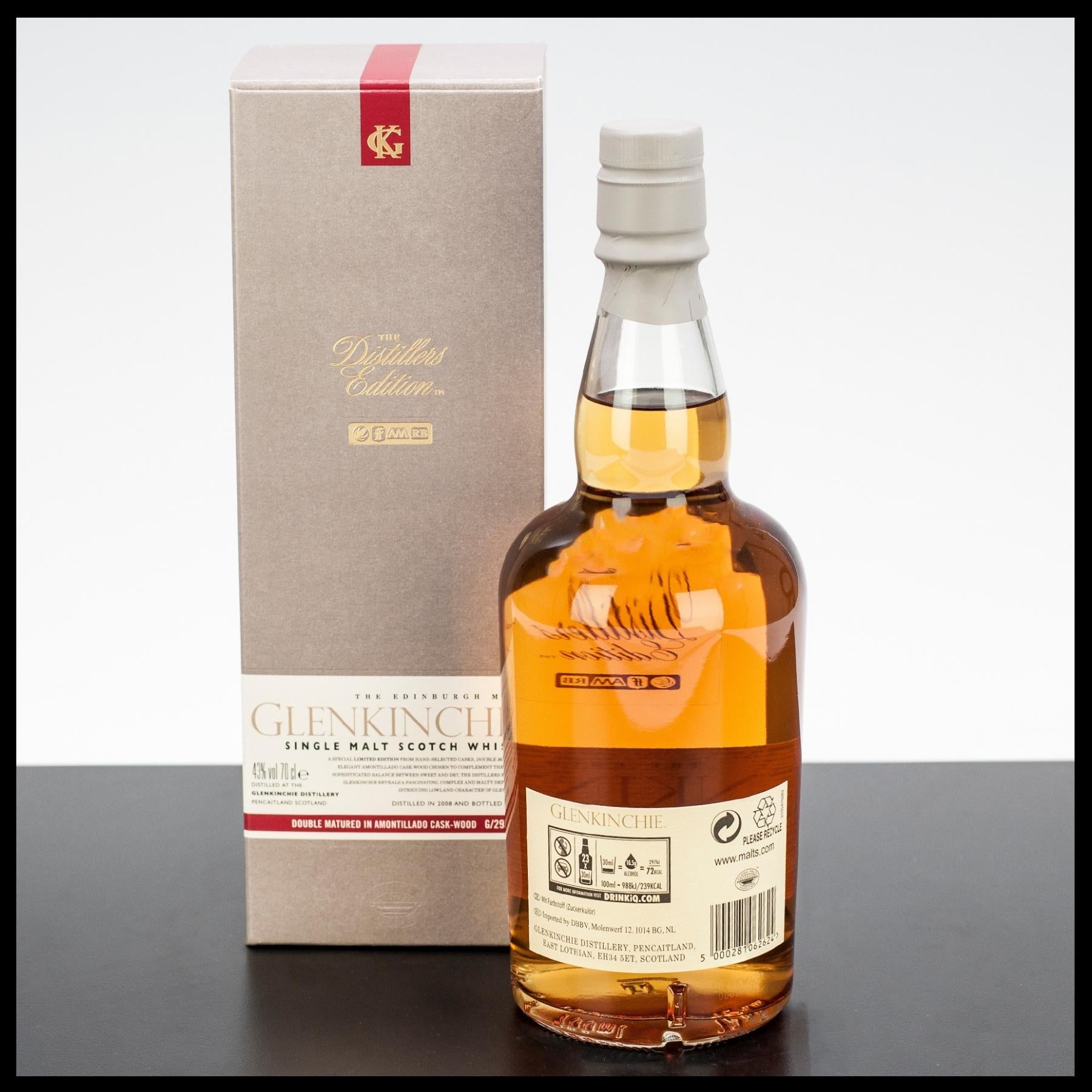 Glenkinchie Distillers Edition 2020 Whisky 0,7L - 43% Vol. - Trinklusiv