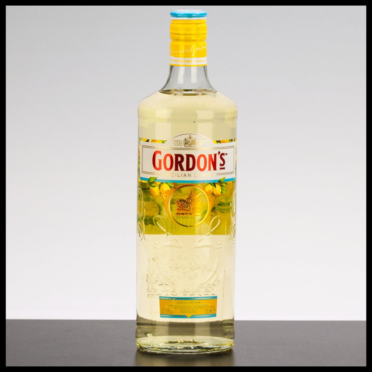 Gordon's Sicilian Lemon Gin 0,7L - 37,5% Vol. - Trinklusiv