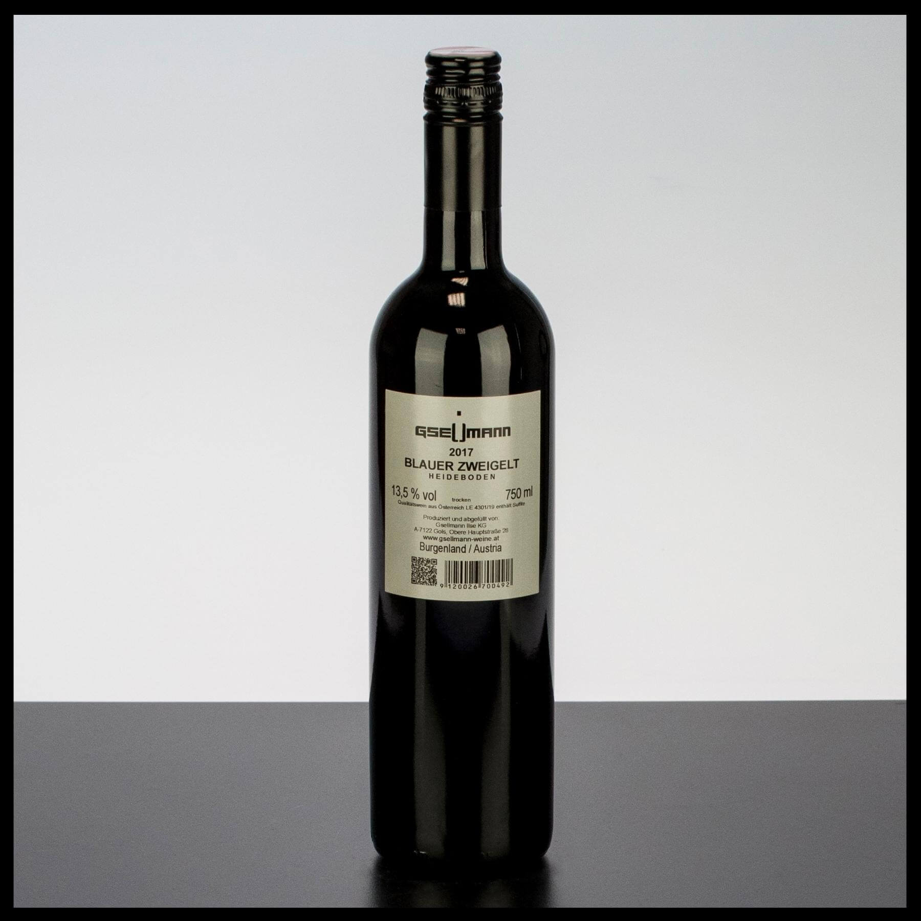 Gsellmann Blauer Zweigelt Heideboden 0,75L - 13,5% Vol. - Trinklusiv
