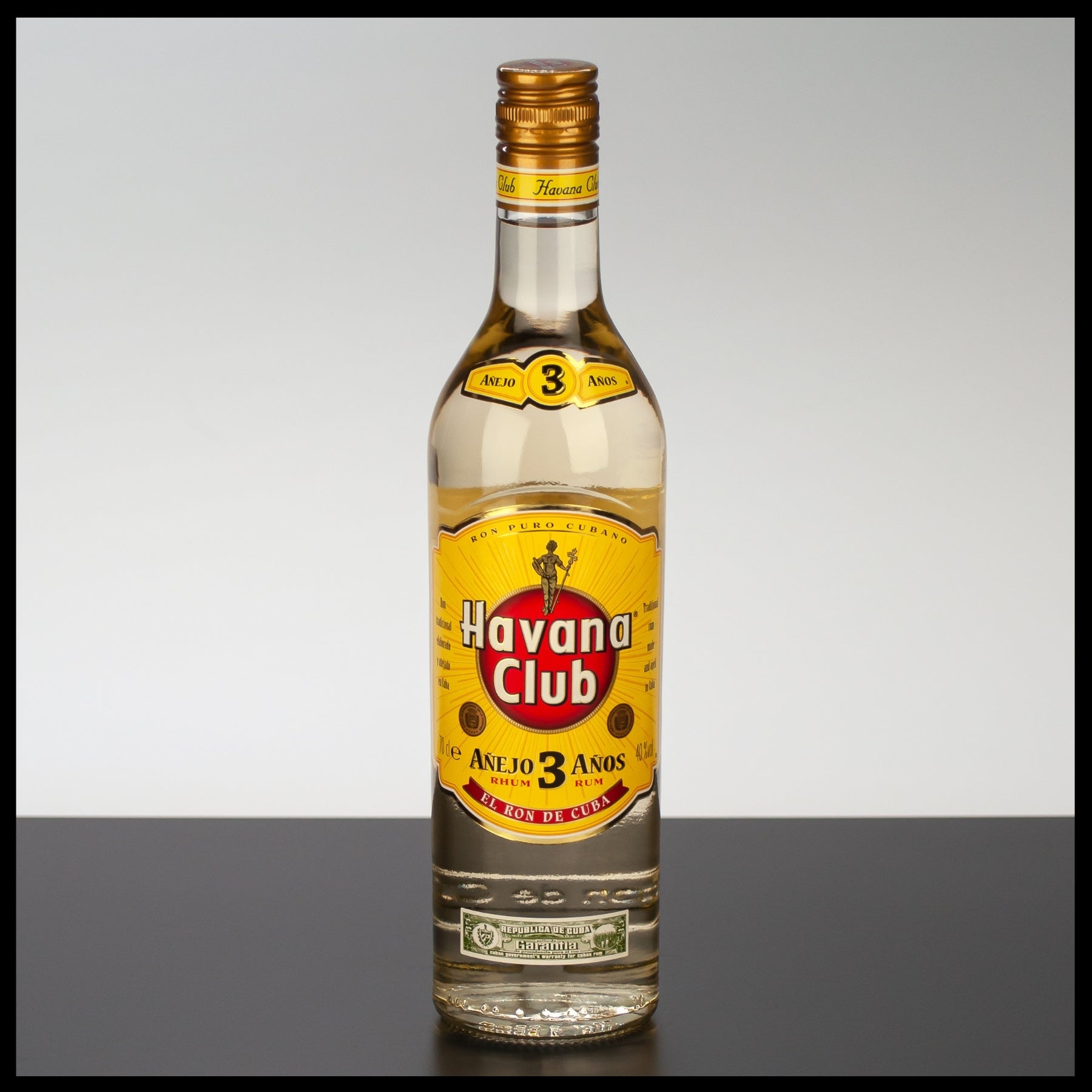 3 - Anejo 40% Rum Anos 0,7L Havana Club