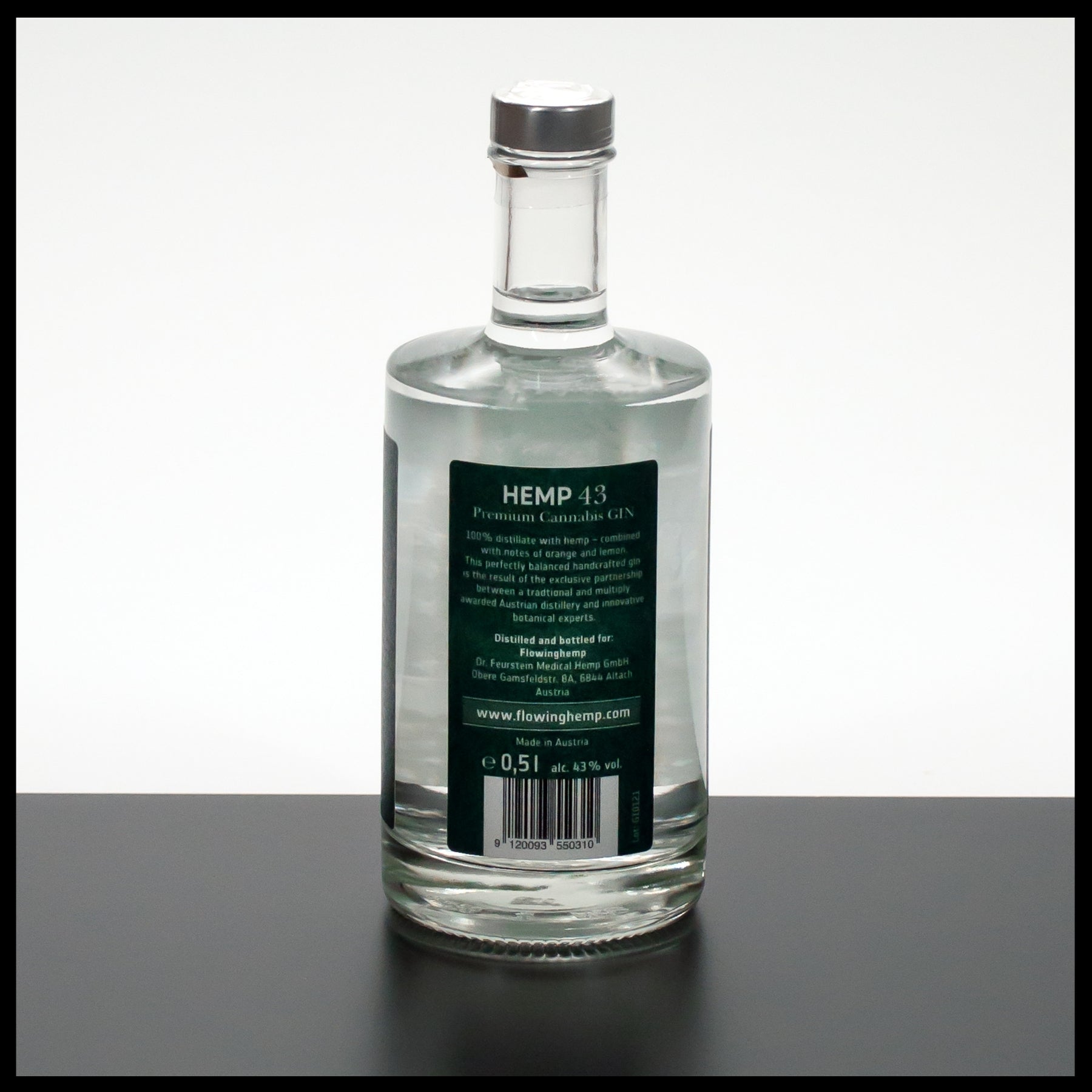 Hemp 43 Premium Gin 0,5L - 43% - Trinklusiv