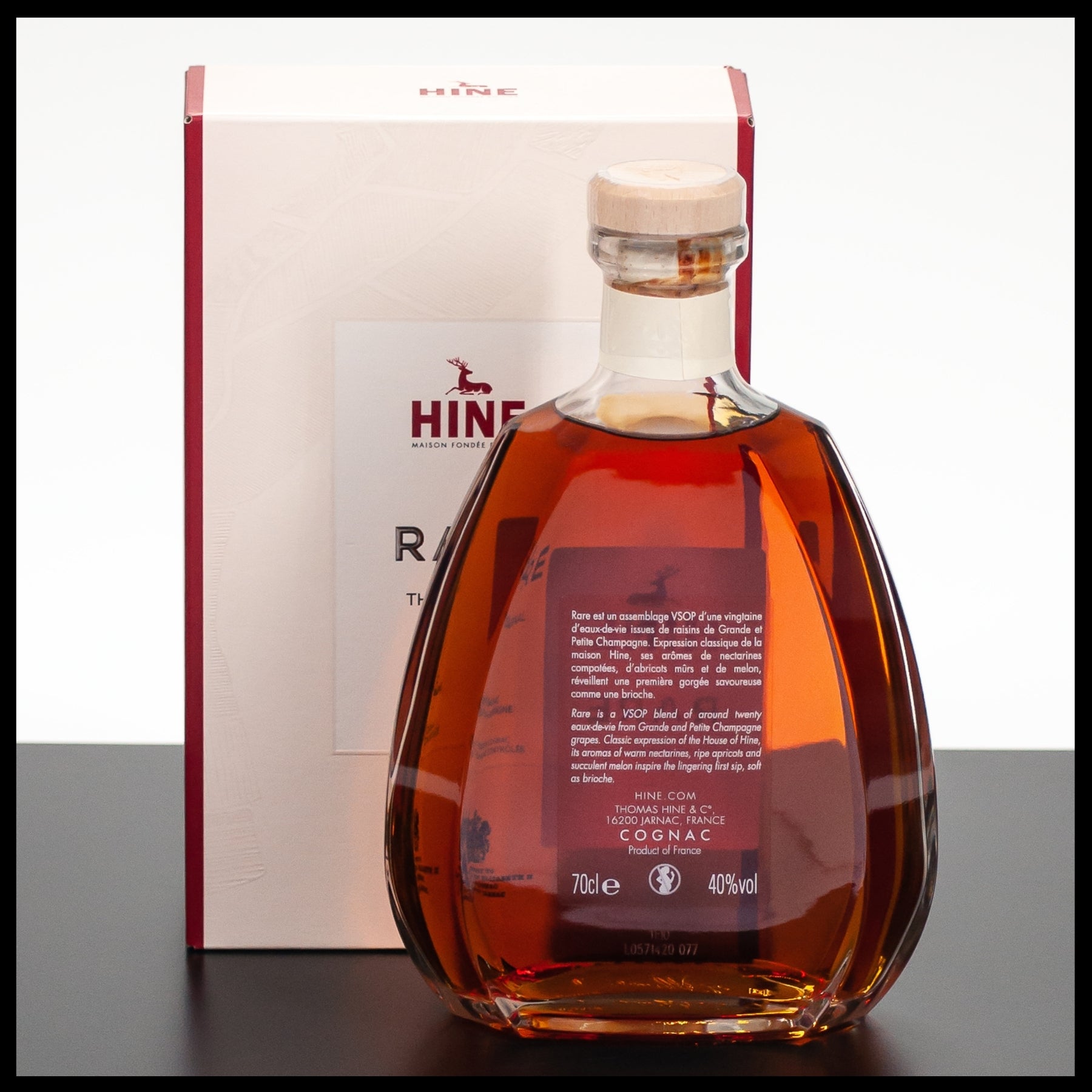 Hine Rare VSOP The Original Cognac 0,7L - 40% Vol. - Trinklusiv