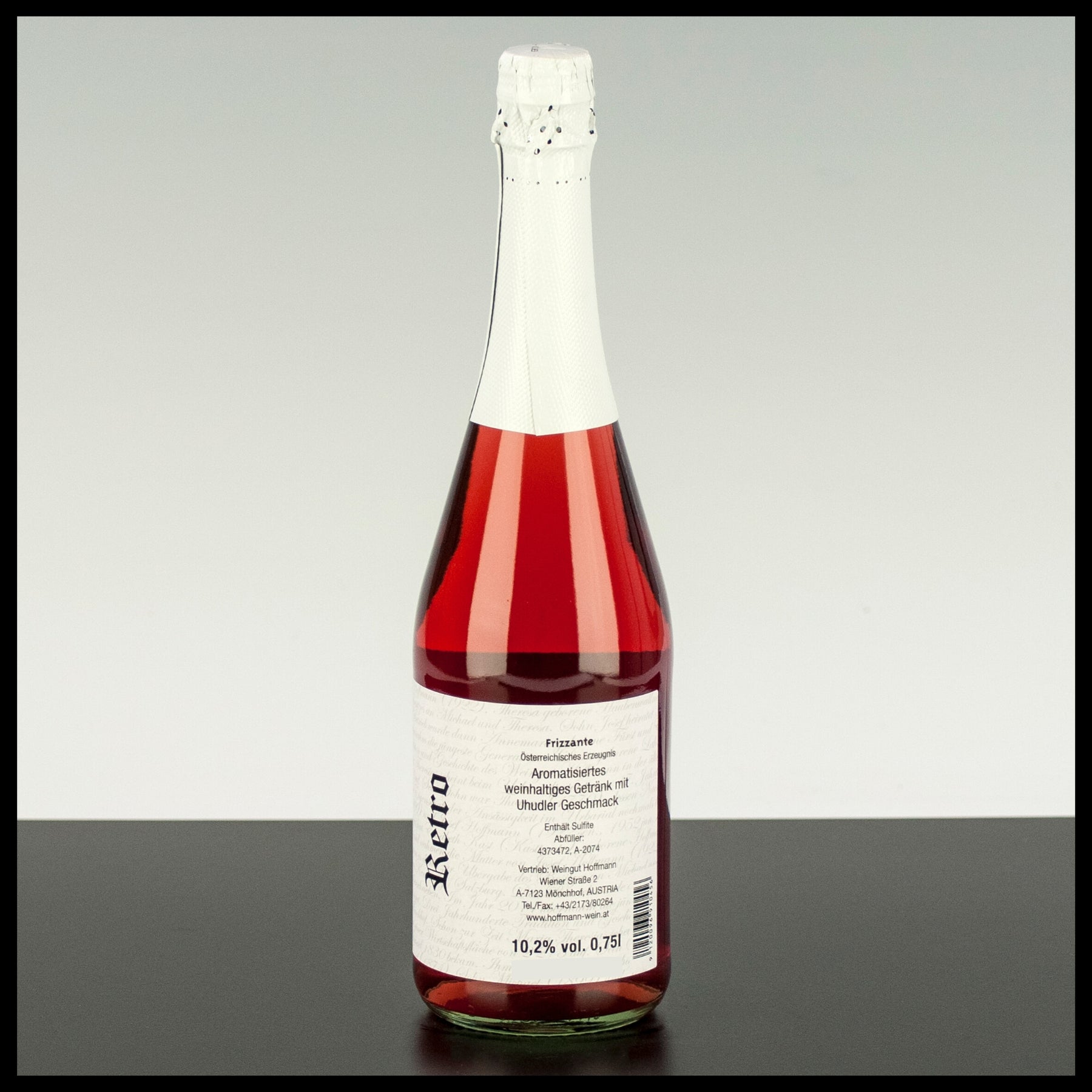 Hoffmann Retro Uhudler Frizzante 0,75L - 10,2% Vol. - Trinklusiv