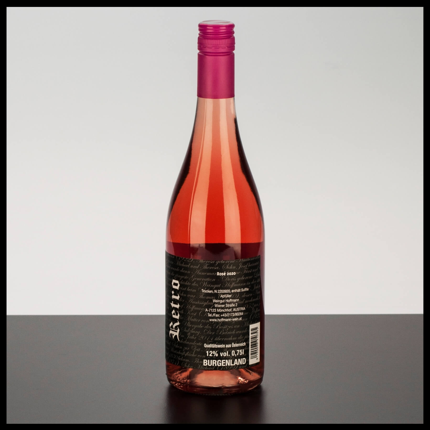 Hoffmann Retro Rosé 0,75L - 12% Vol. - Trinklusiv