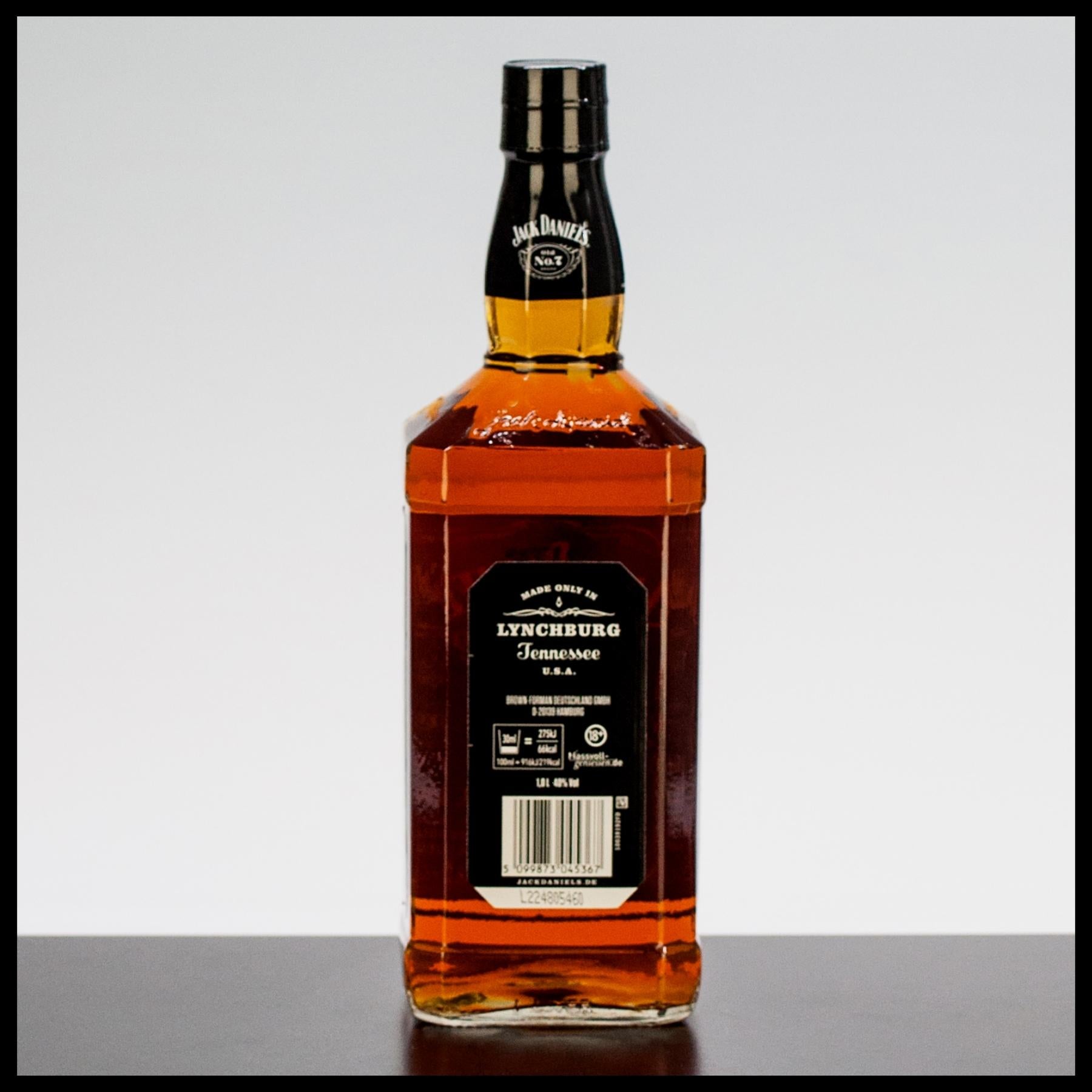 Jack Daniel's Old No. 7 Tennessee Whiskey 1L - 40% Vol. - Trinklusiv