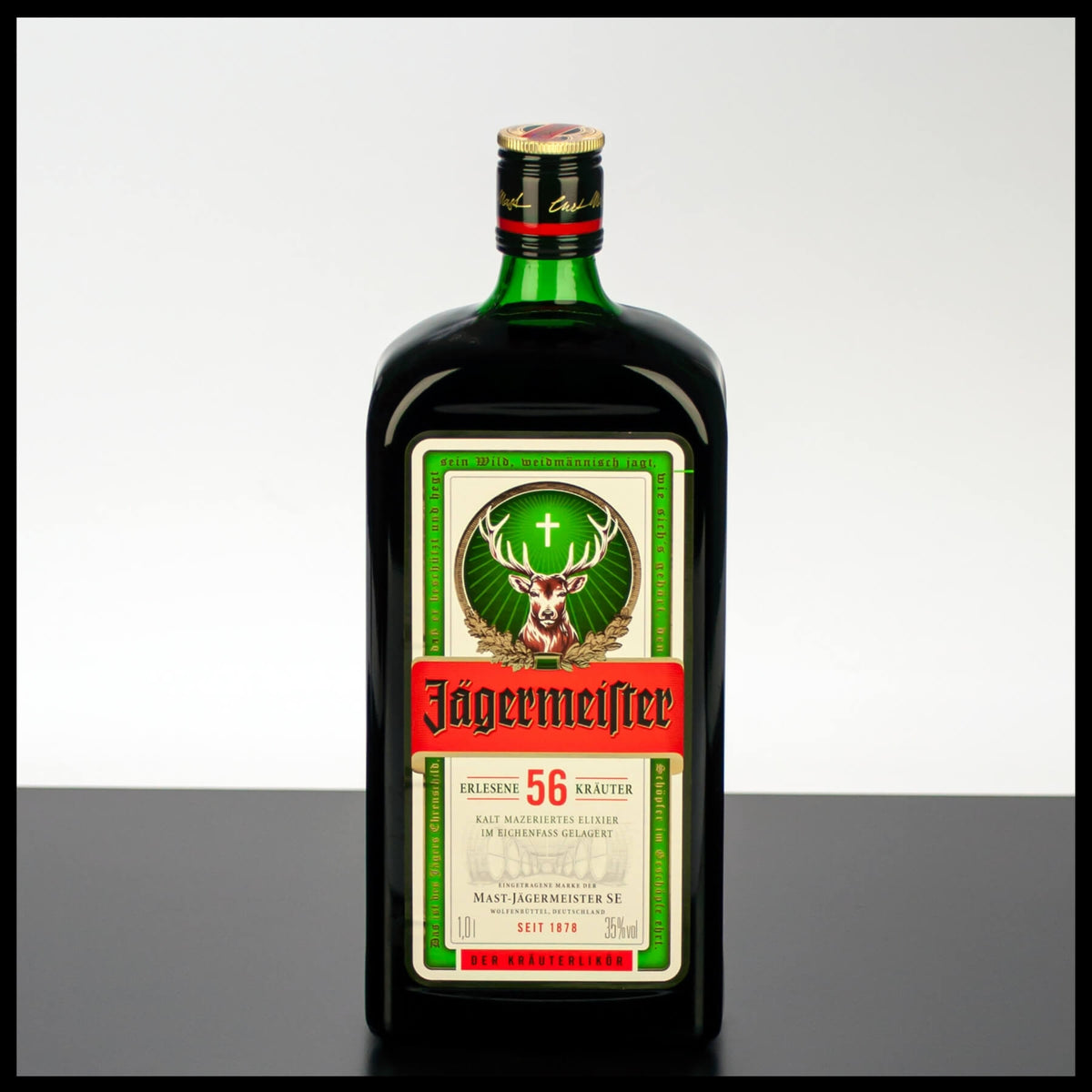 Jägermeister 1L - 35% Vol. - Trinklusiv