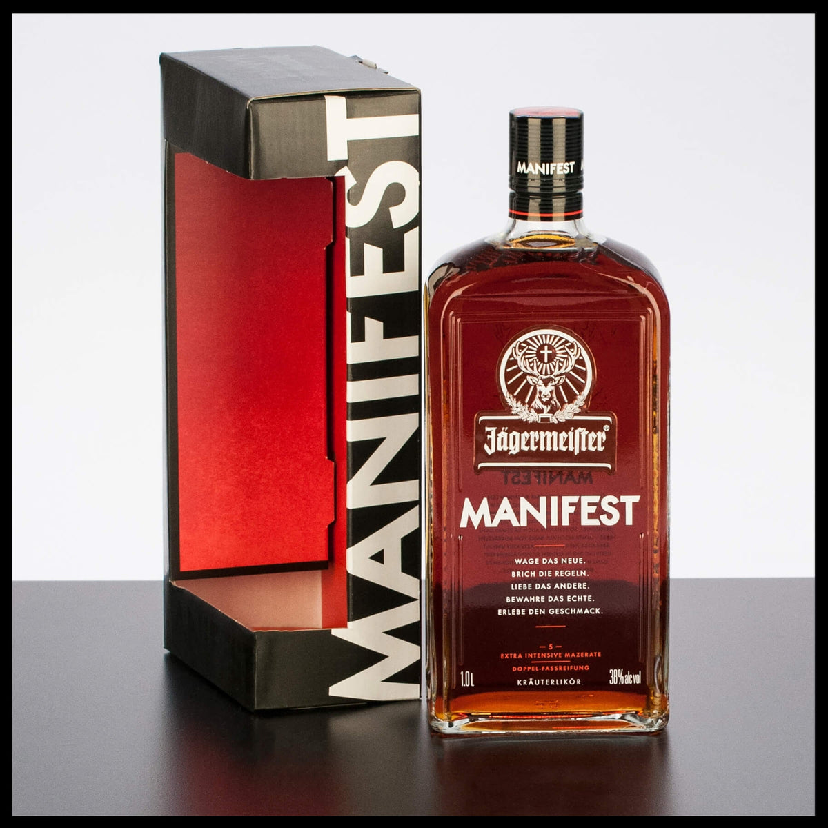 Jägermeister Manifest 1L - 38% Vol. - Trinklusiv