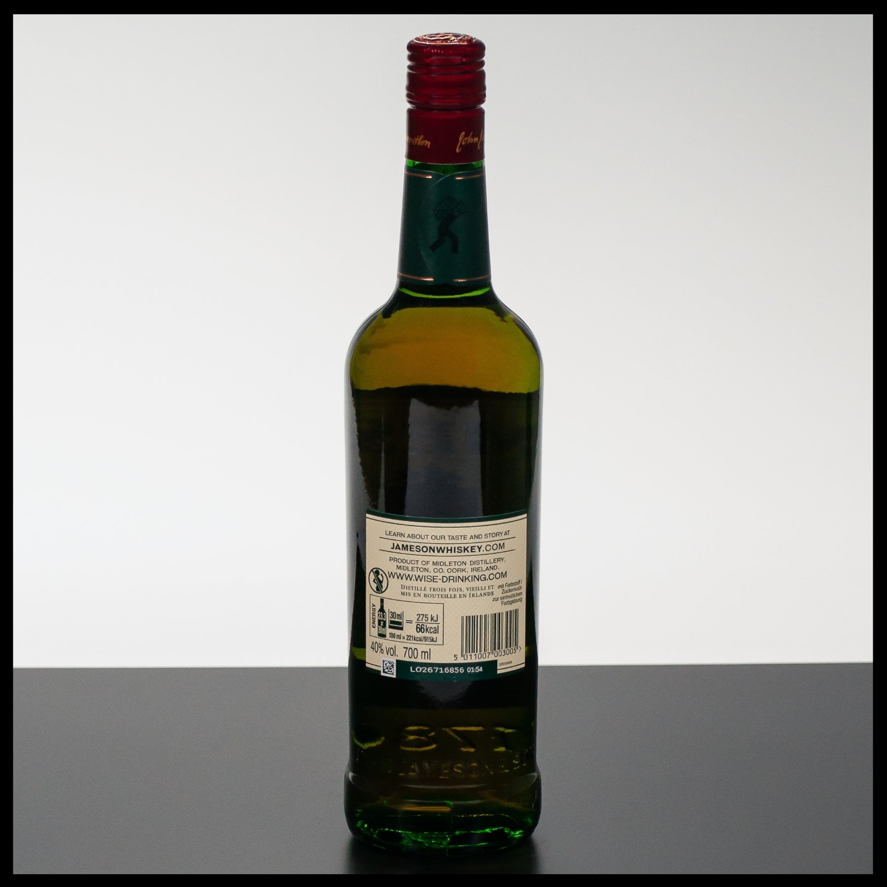 Jameson Irish Whiskey 0,7L - 40% Vol. - Trinklusiv