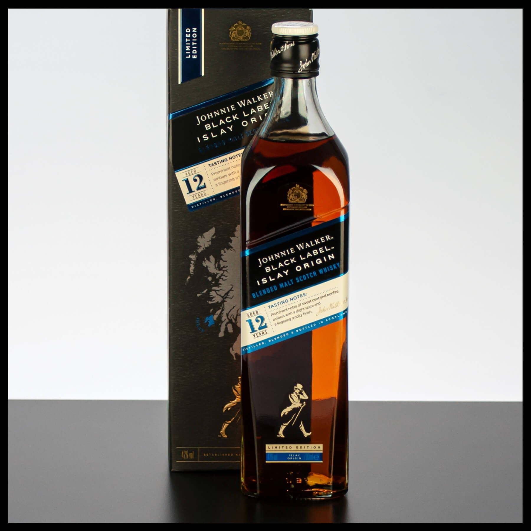 Johnnie Walker Black Label 12 YO Islay Origin 0,7L - 42% Vol. - Trinklusiv