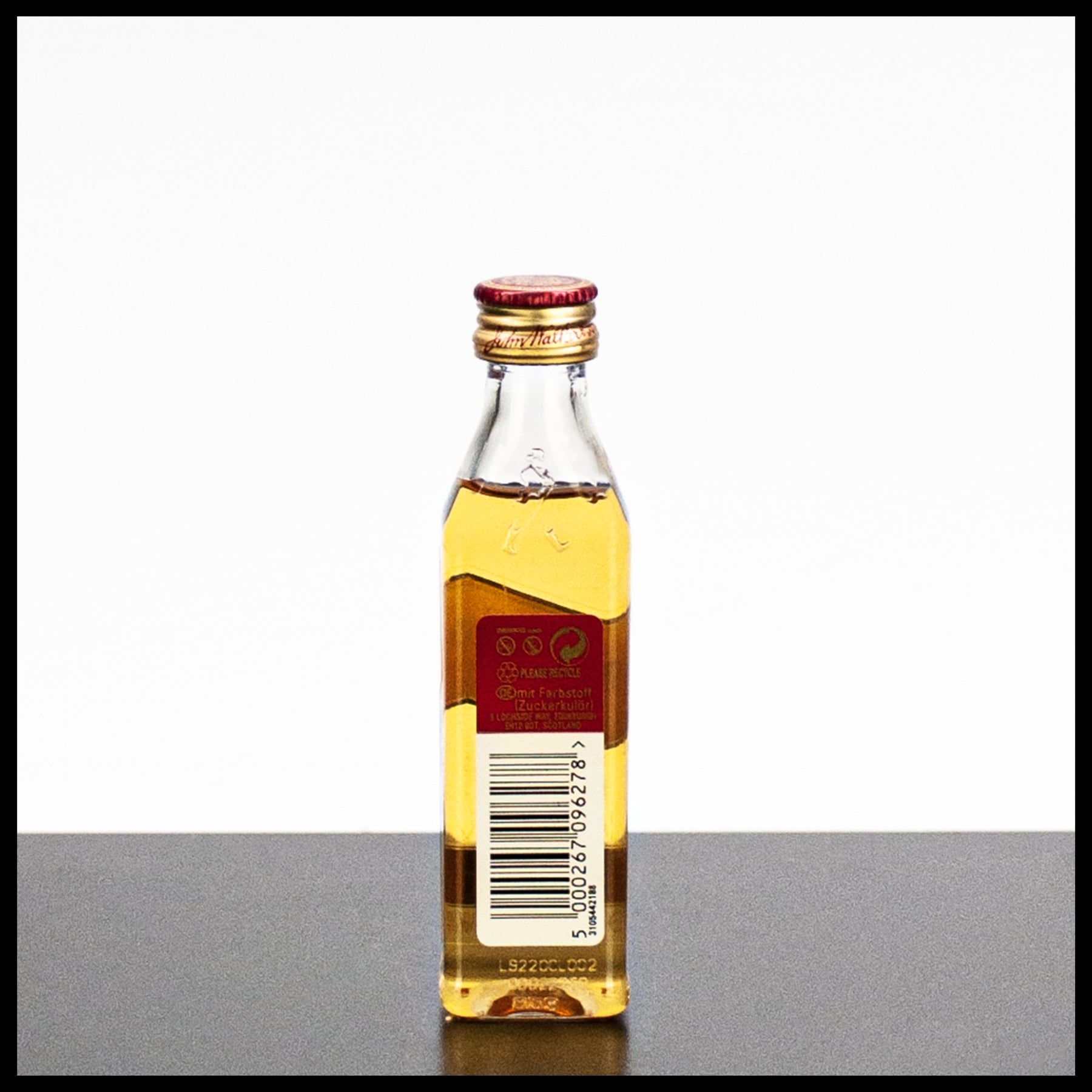 Johnnie Walker Red Label Blended Whisky 0,05L - 40% Vol. - Trinklusiv