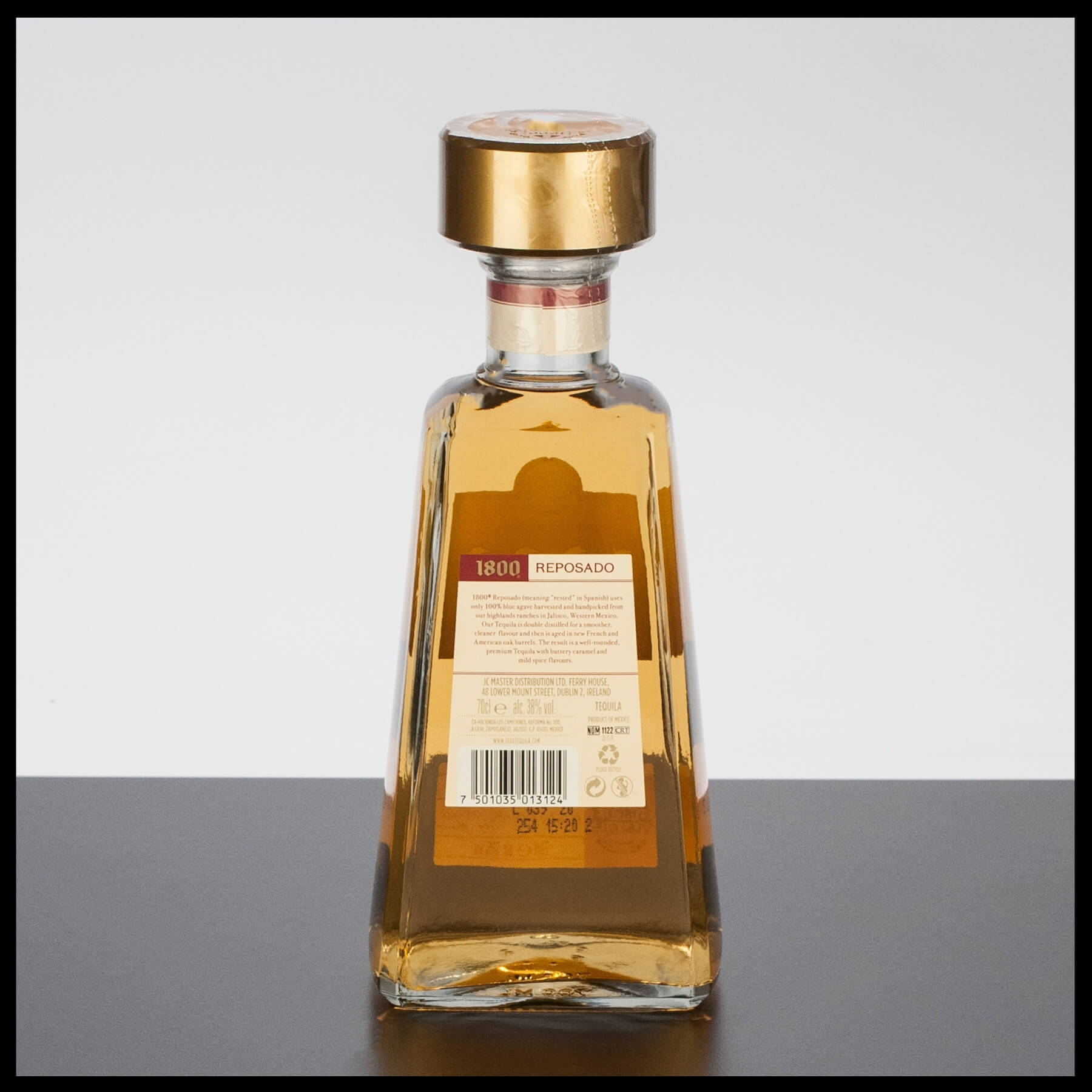 Jose Cuervo 1800 Reposado Tequila 0,7L - 38% Vol. - Trinklusiv