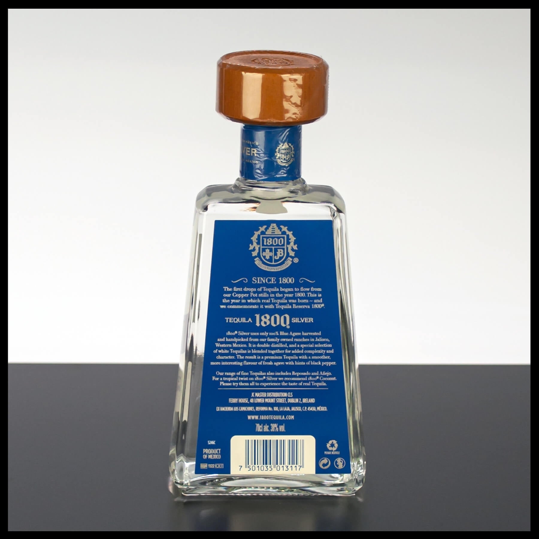 Jose Cuervo 1800 Silver Tequila 0,7L - 38% Vol. - Trinklusiv