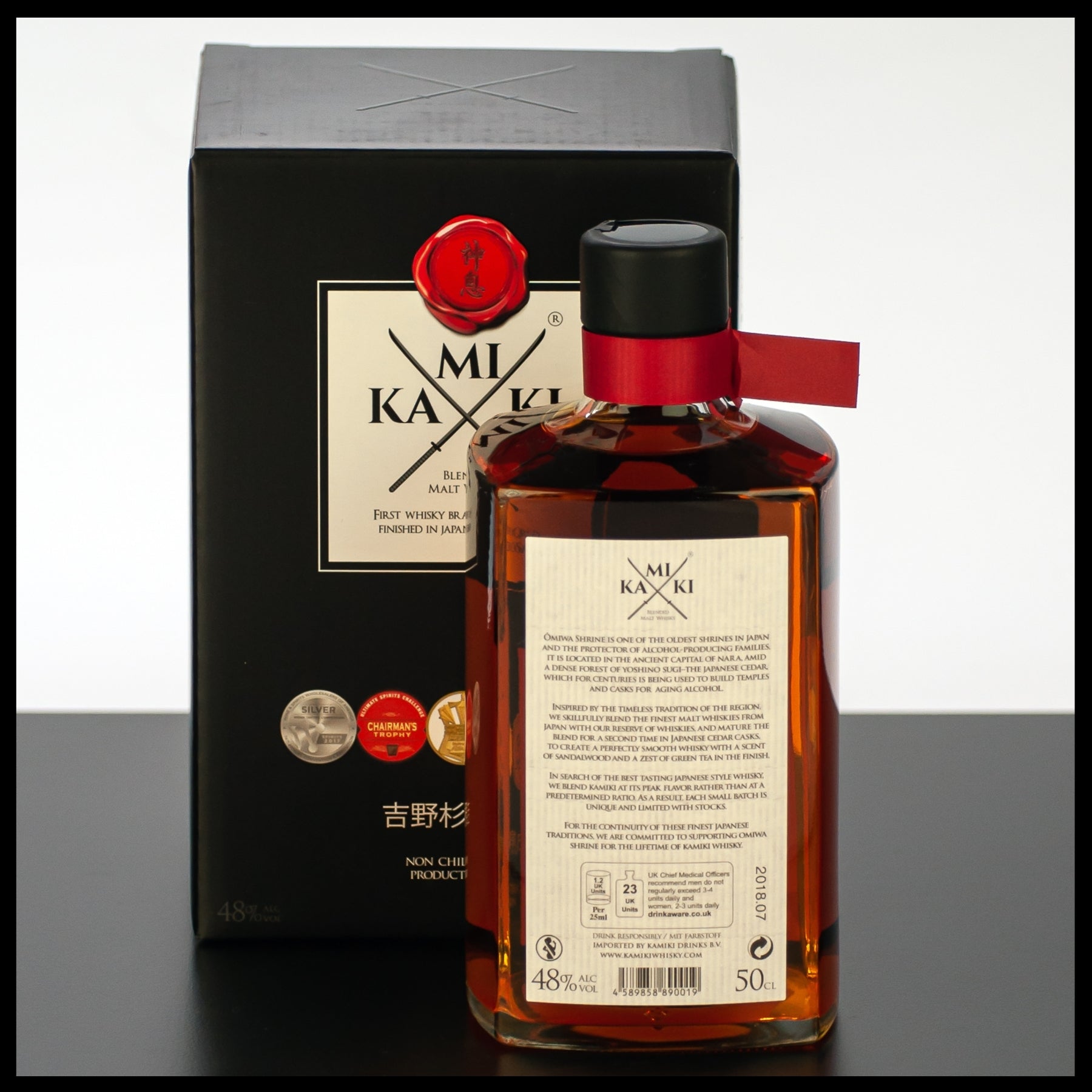 Kamiki Blended Malt Whisky 0,5L - 48% Vol. - Trinklusiv