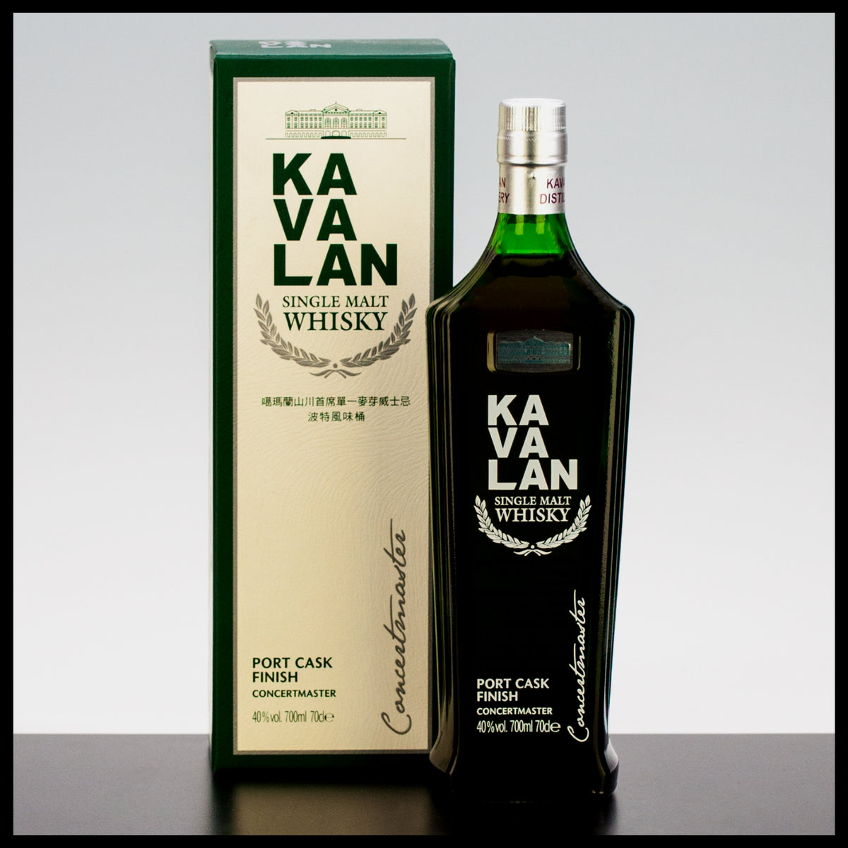Kavalan Concertmaster Port Cask Finish Single Malt Whisky 0,7L - 40% Vol. - Trinklusiv