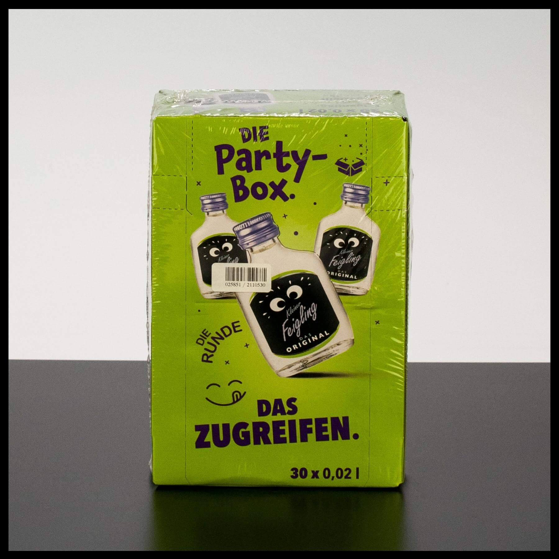 Kleiner Feigling Party Box 30x 0,02L - 20% Vol. - Trinklusiv
