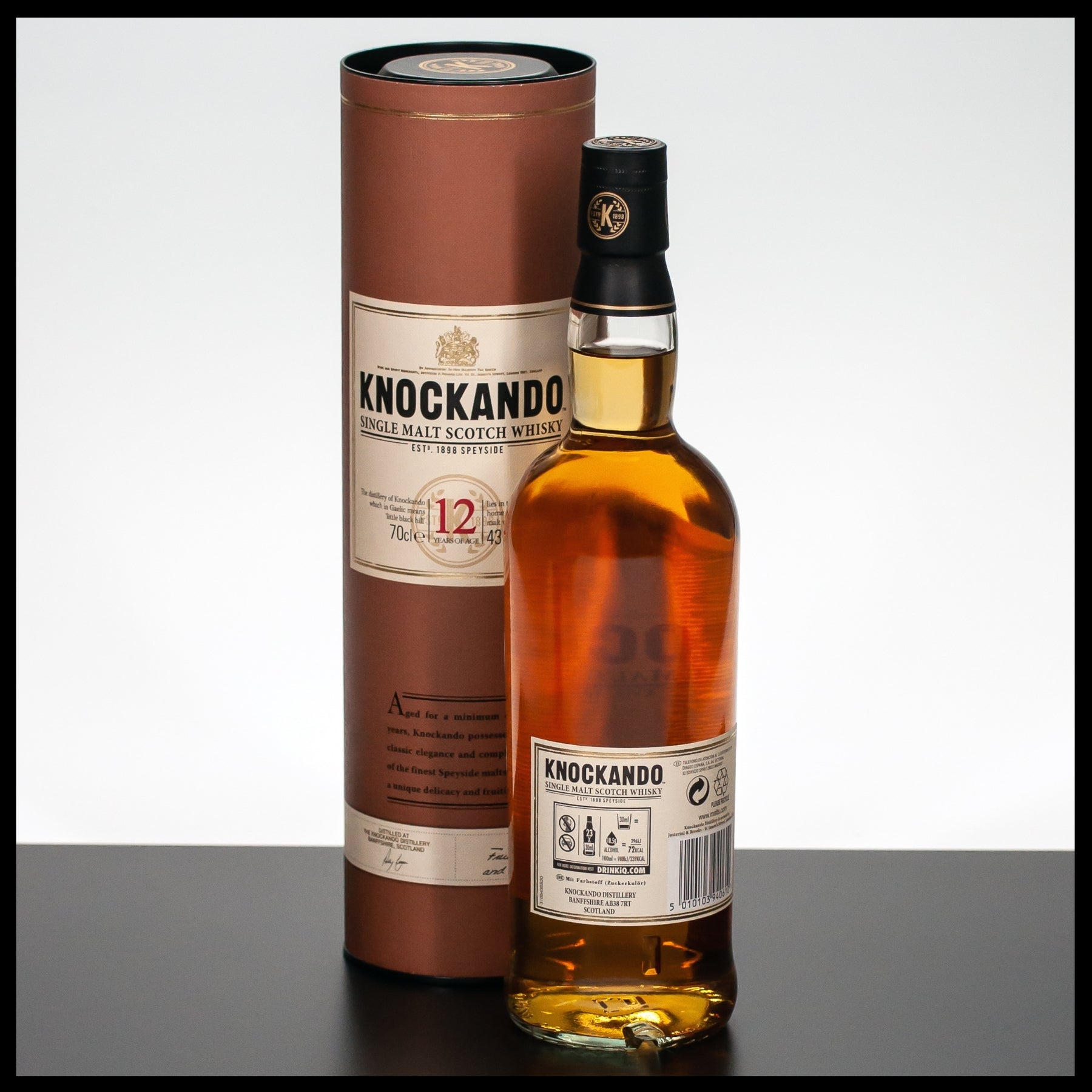 Knockando 12 YO 0,7L - 43% Vol. - Trinklusiv